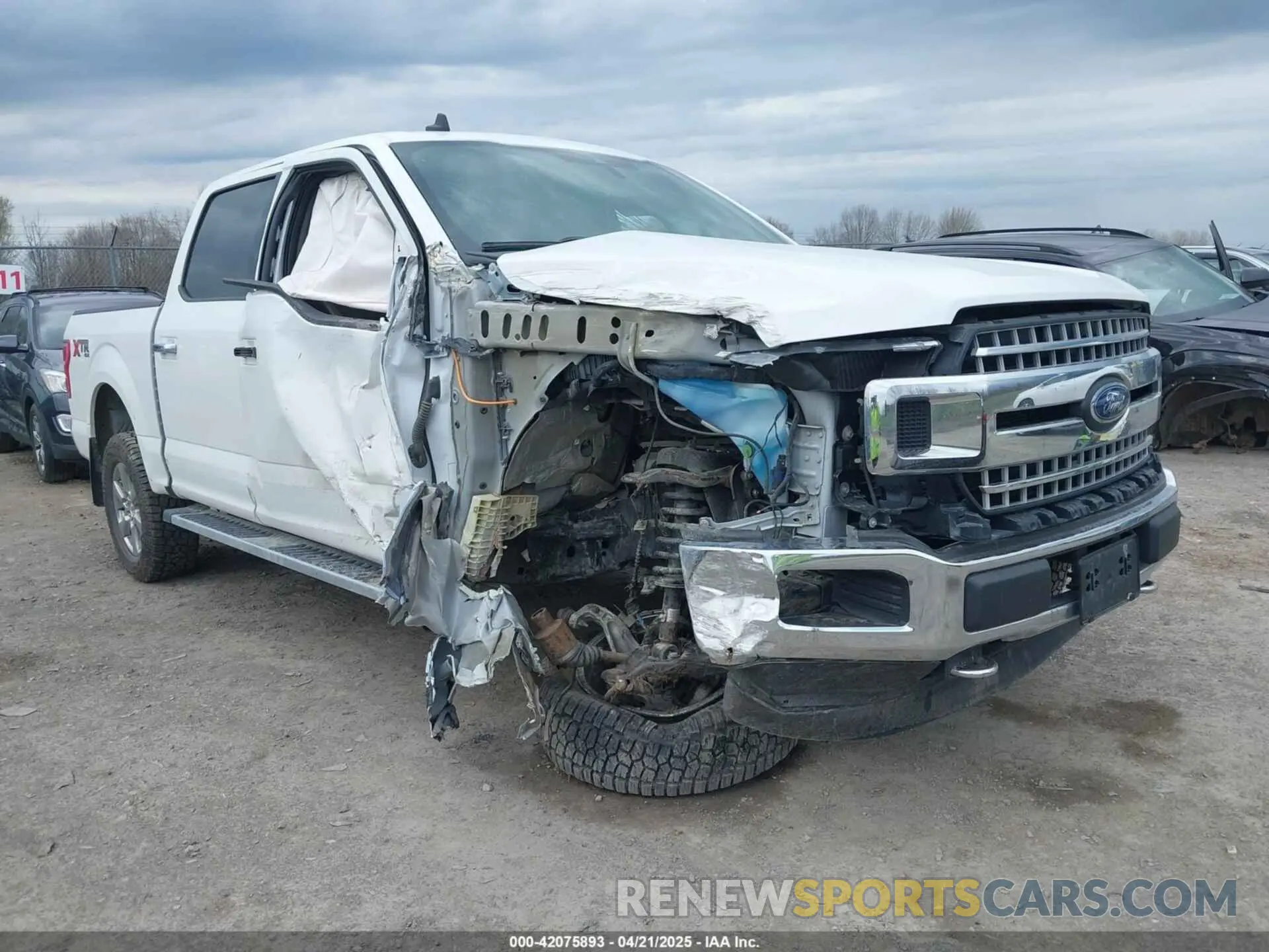 1 Photograph of a damaged car 1FTEW1E54LFB01414 FORD F-150 2020