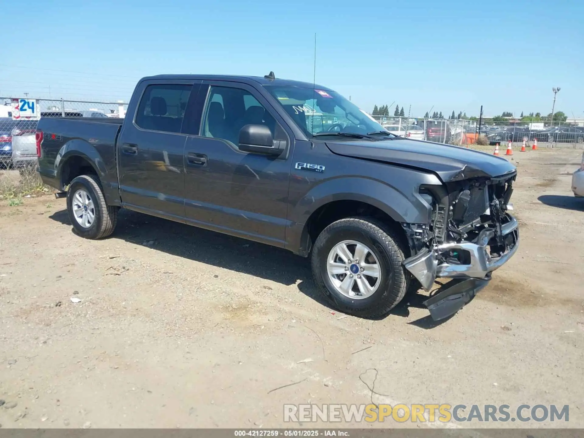 1 Photograph of a damaged car 1FTEW1E54LFB68322 FORD F-150 2020