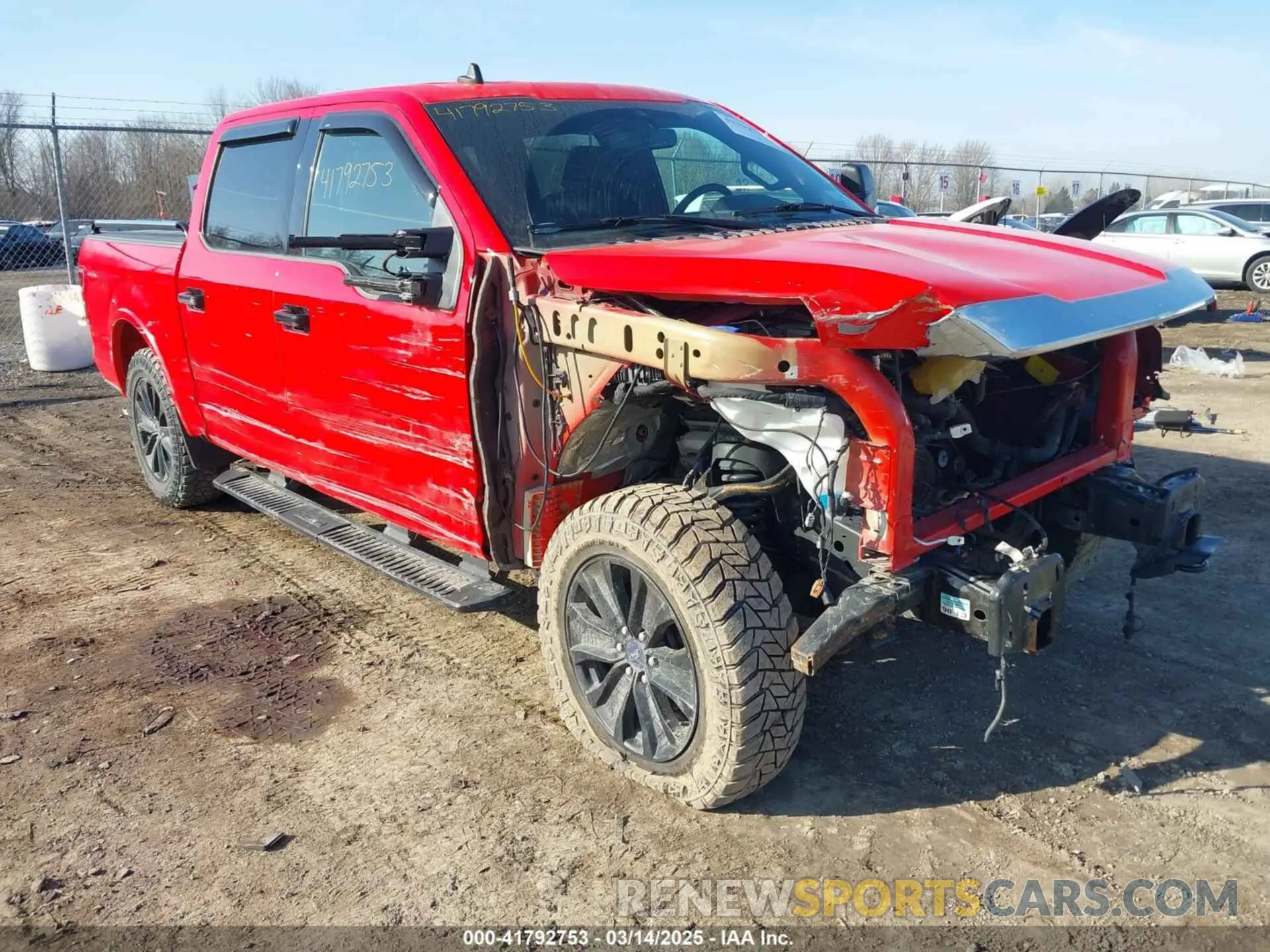 1 Photograph of a damaged car 1FTEW1E54LKE51021 FORD F-150 2020