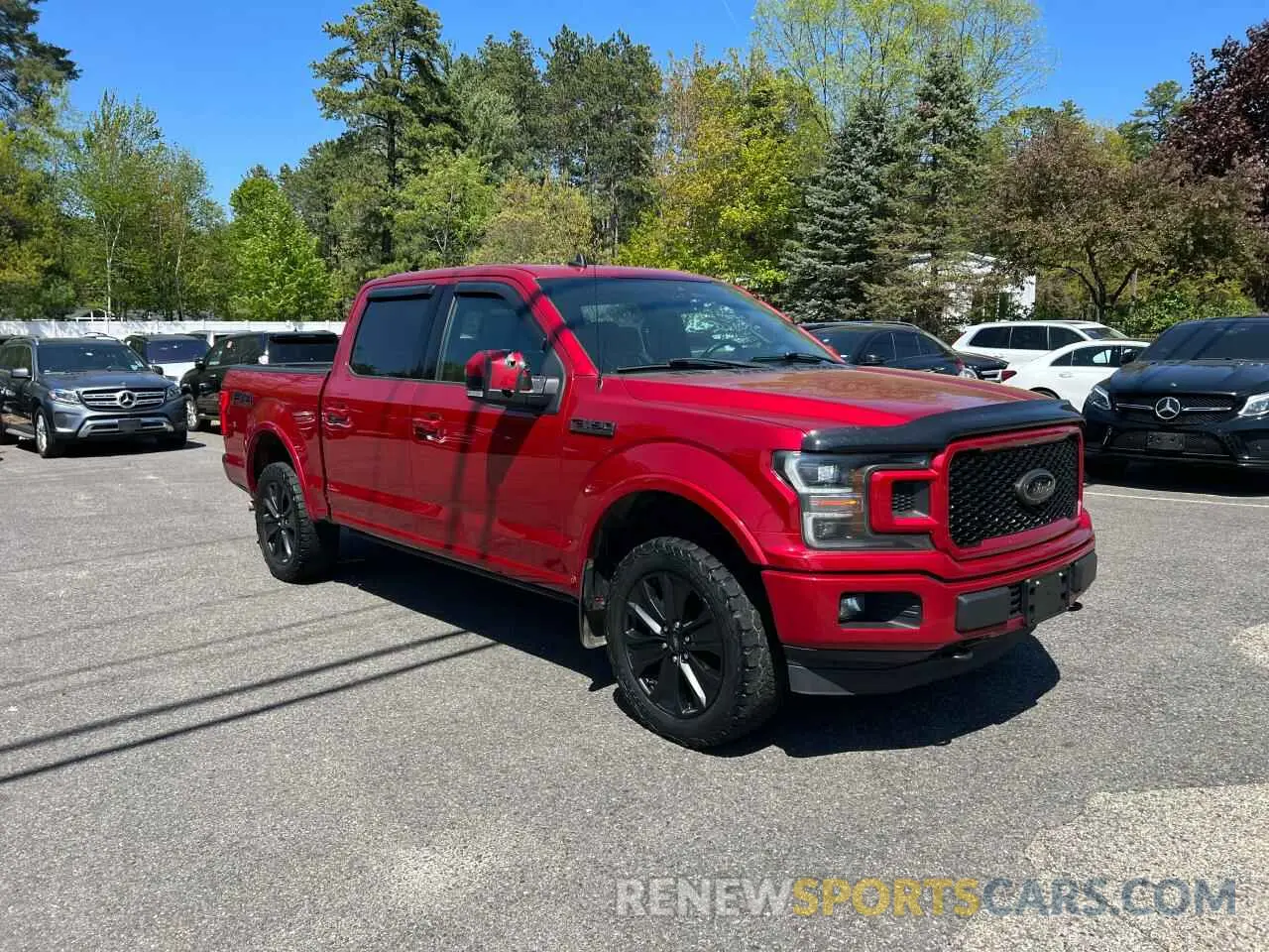 1 Photograph of a damaged car 1FTEW1E55LFB98834 FORD F-150 2020