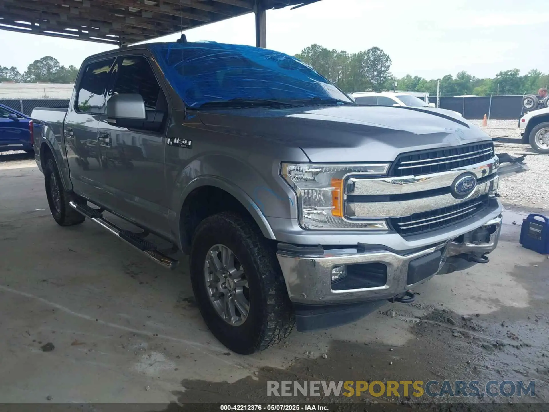 1 Photograph of a damaged car 1FTEW1E56LFA27123 FORD F-150 2020