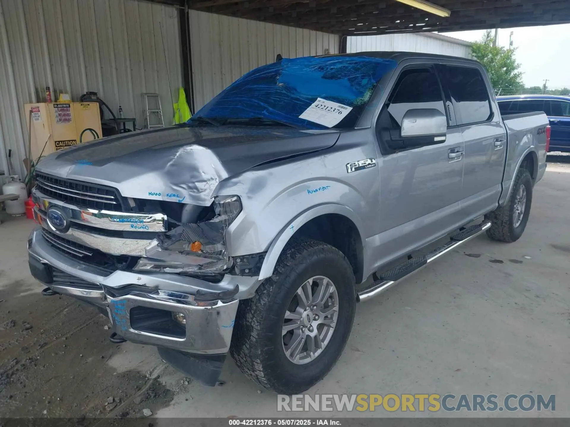 2 Photograph of a damaged car 1FTEW1E56LFA27123 FORD F-150 2020
