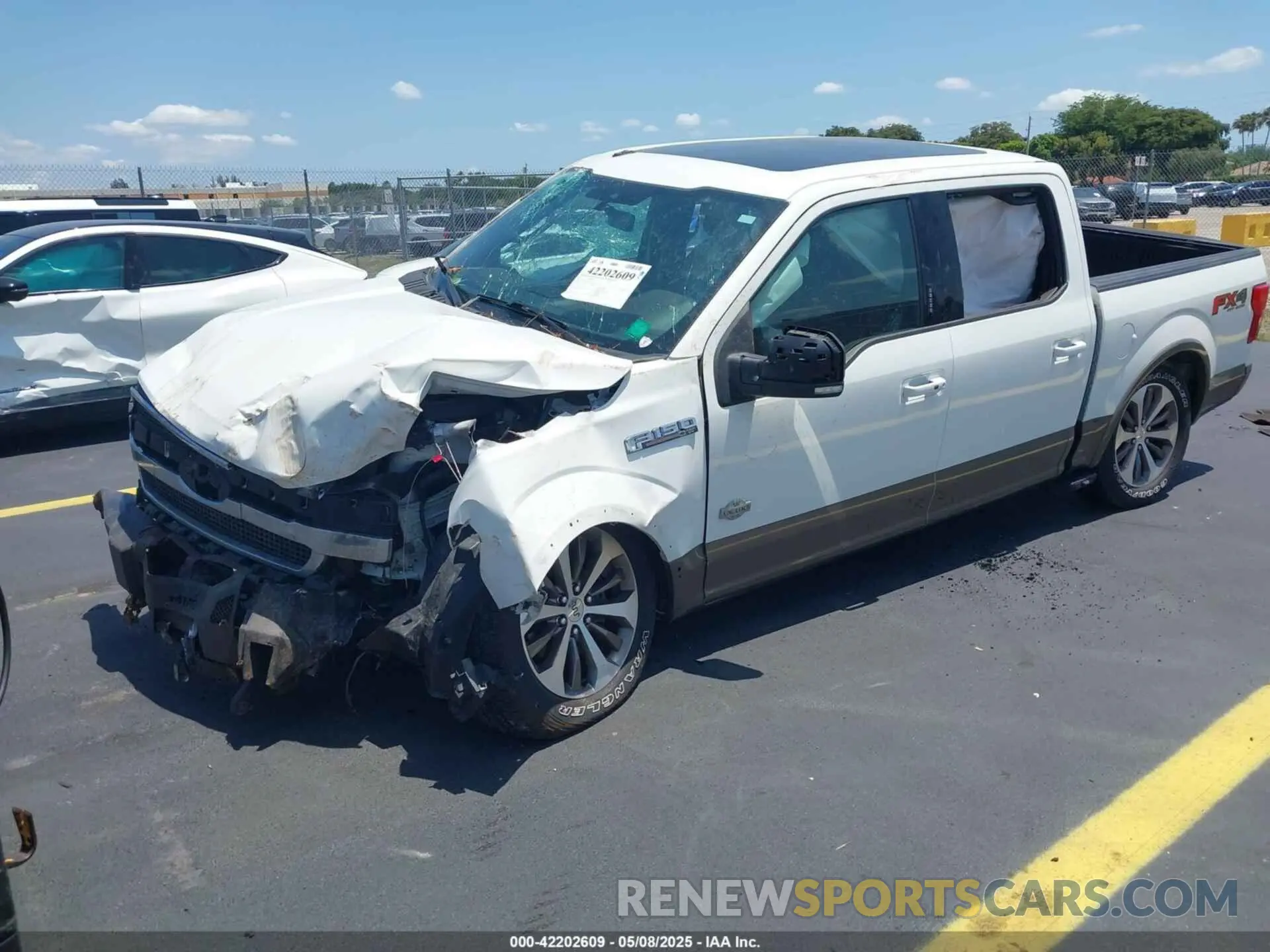 2 Photograph of a damaged car 1FTEW1E57LFC71427 FORD F-150 2020