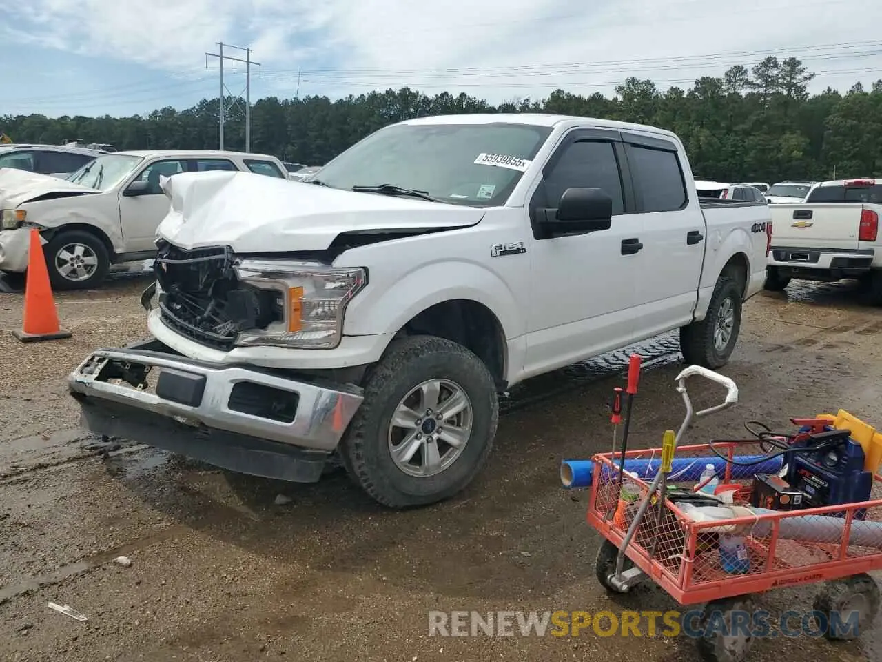 1 Photograph of a damaged car 1FTEW1E57LKD38762 FORD F-150 2020