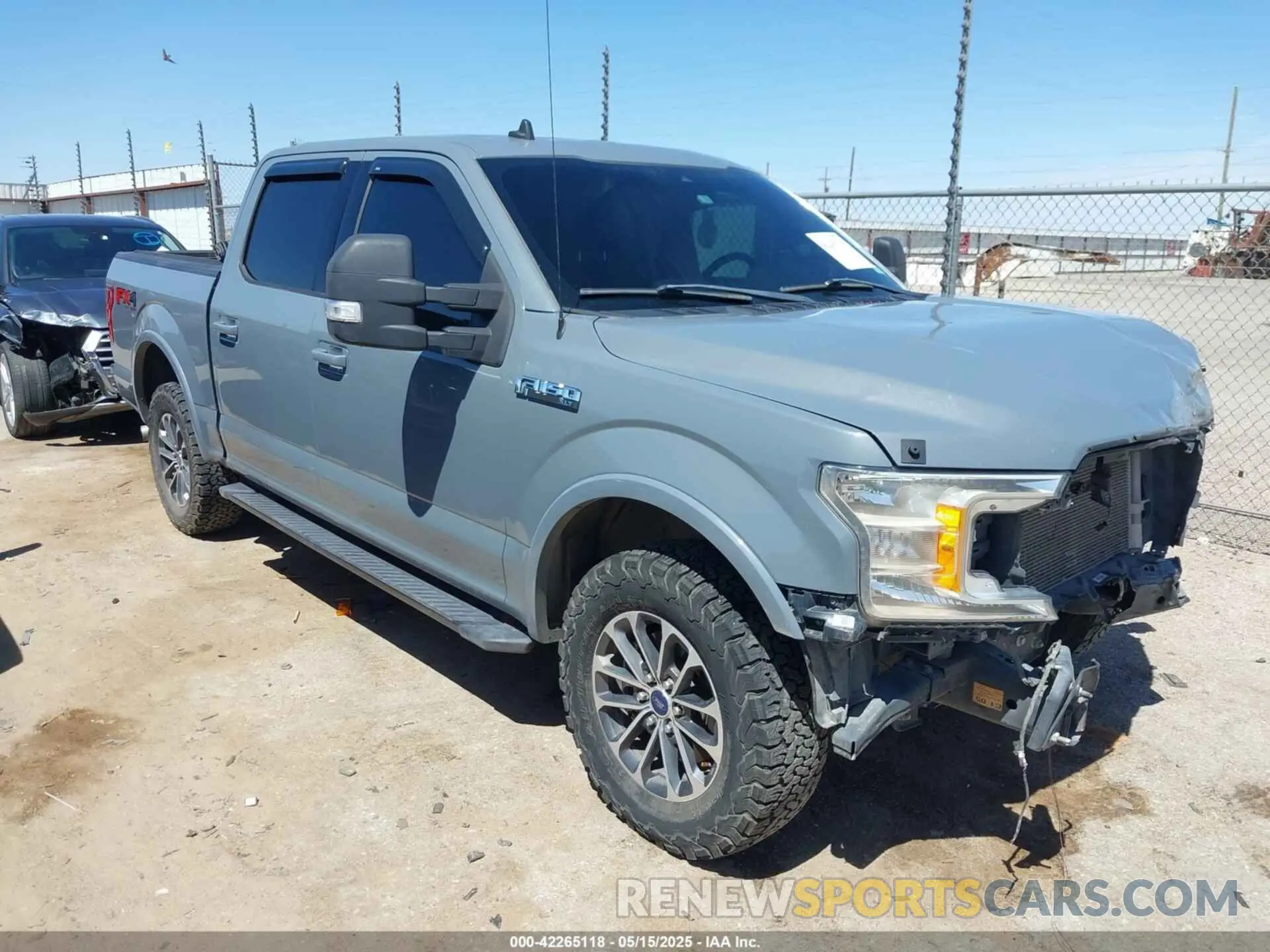 1 Photograph of a damaged car 1FTEW1E57LKE71523 FORD F-150 2020