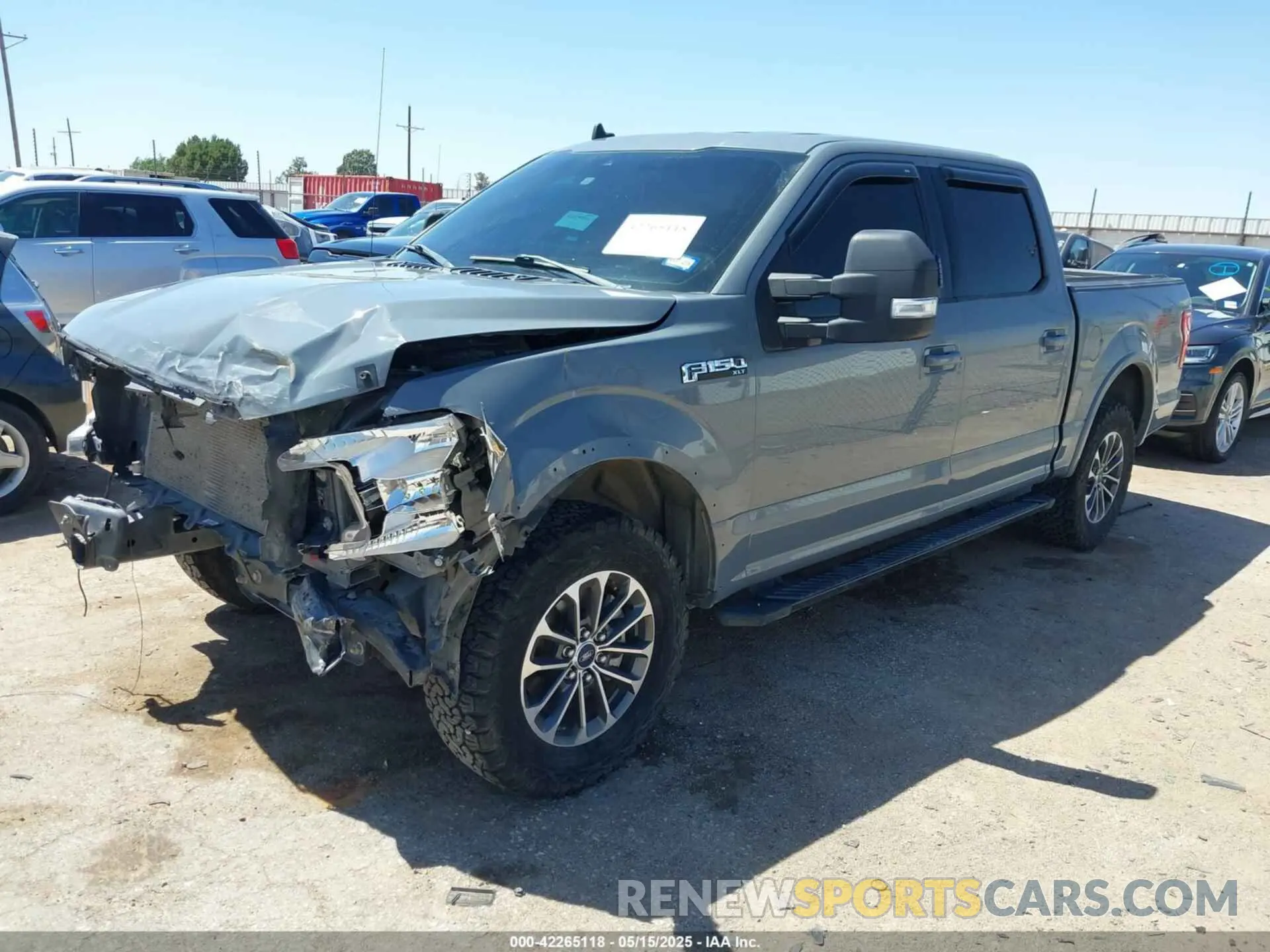 2 Photograph of a damaged car 1FTEW1E57LKE71523 FORD F-150 2020