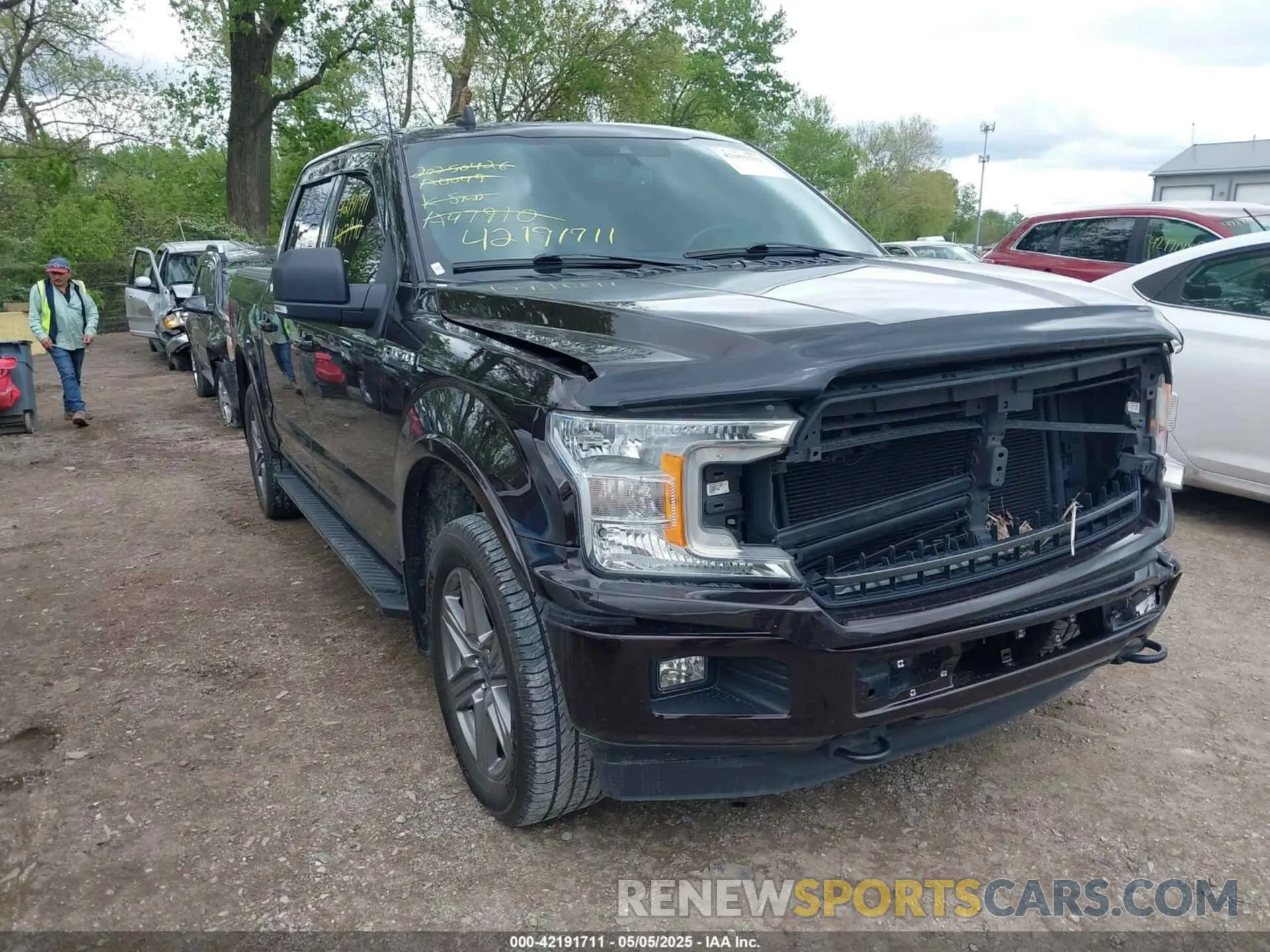1 Photograph of a damaged car 1FTEW1E58LFA47910 FORD F-150 2020