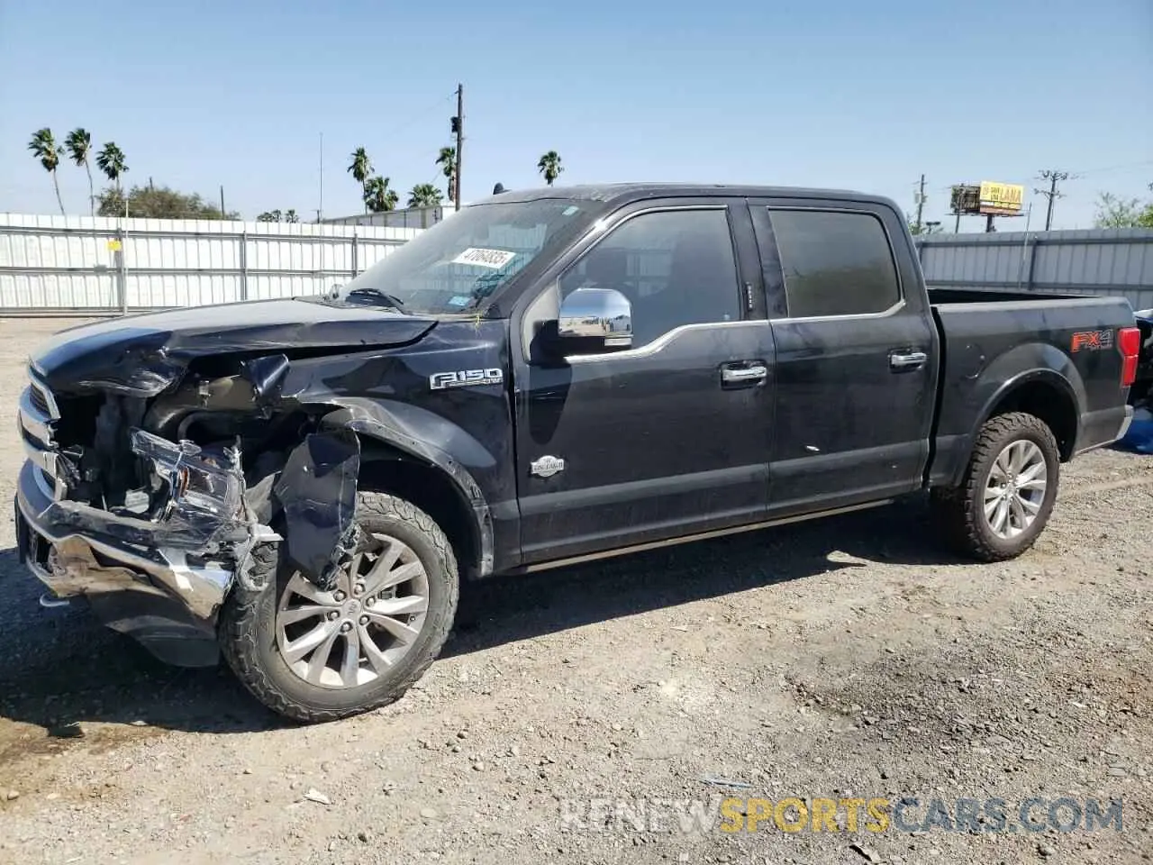 1 Photograph of a damaged car 1FTEW1E58LFC66611 FORD F-150 2020
