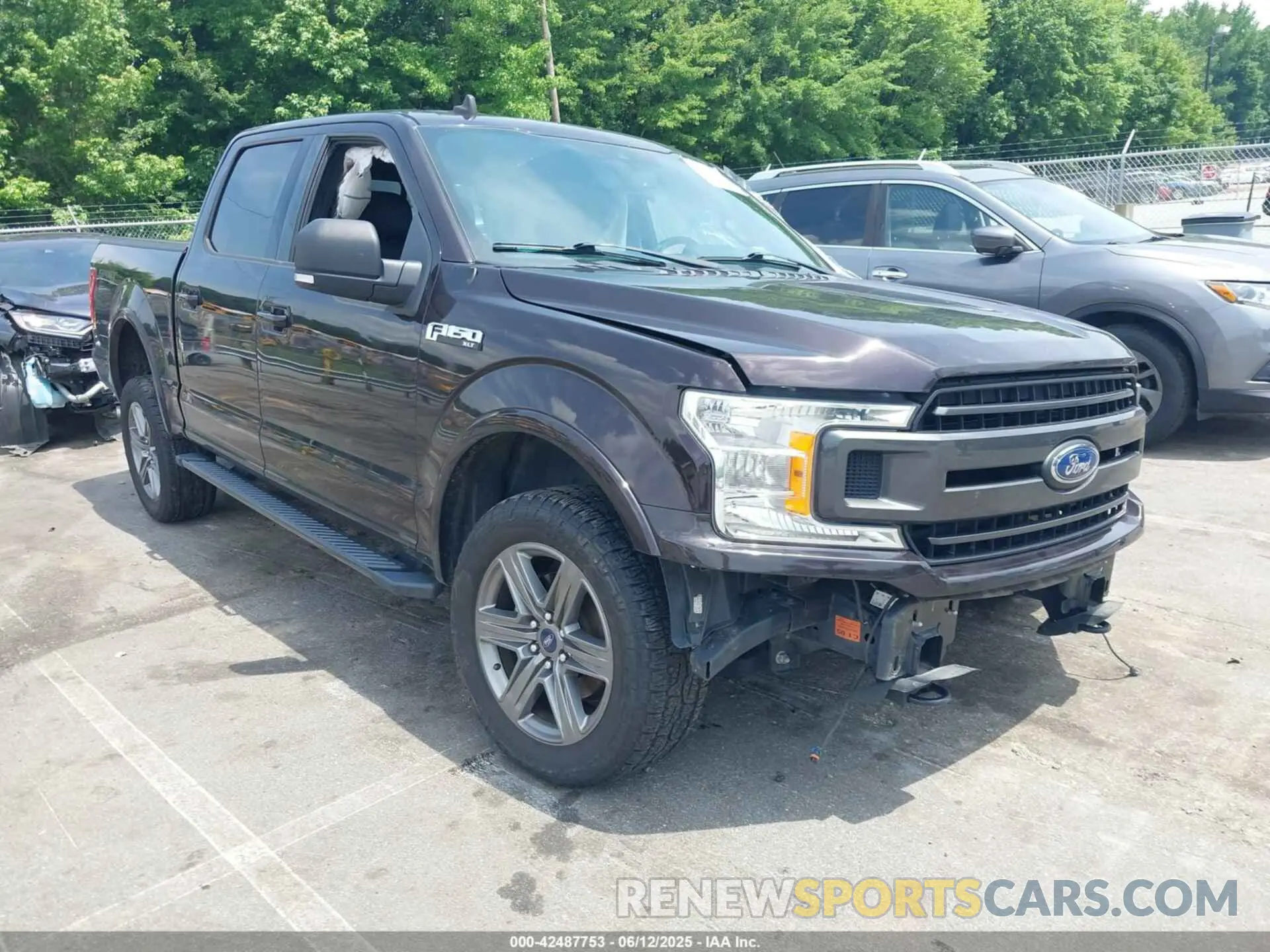 1 Photograph of a damaged car 1FTEW1E58LKE77945 FORD F-150 2020