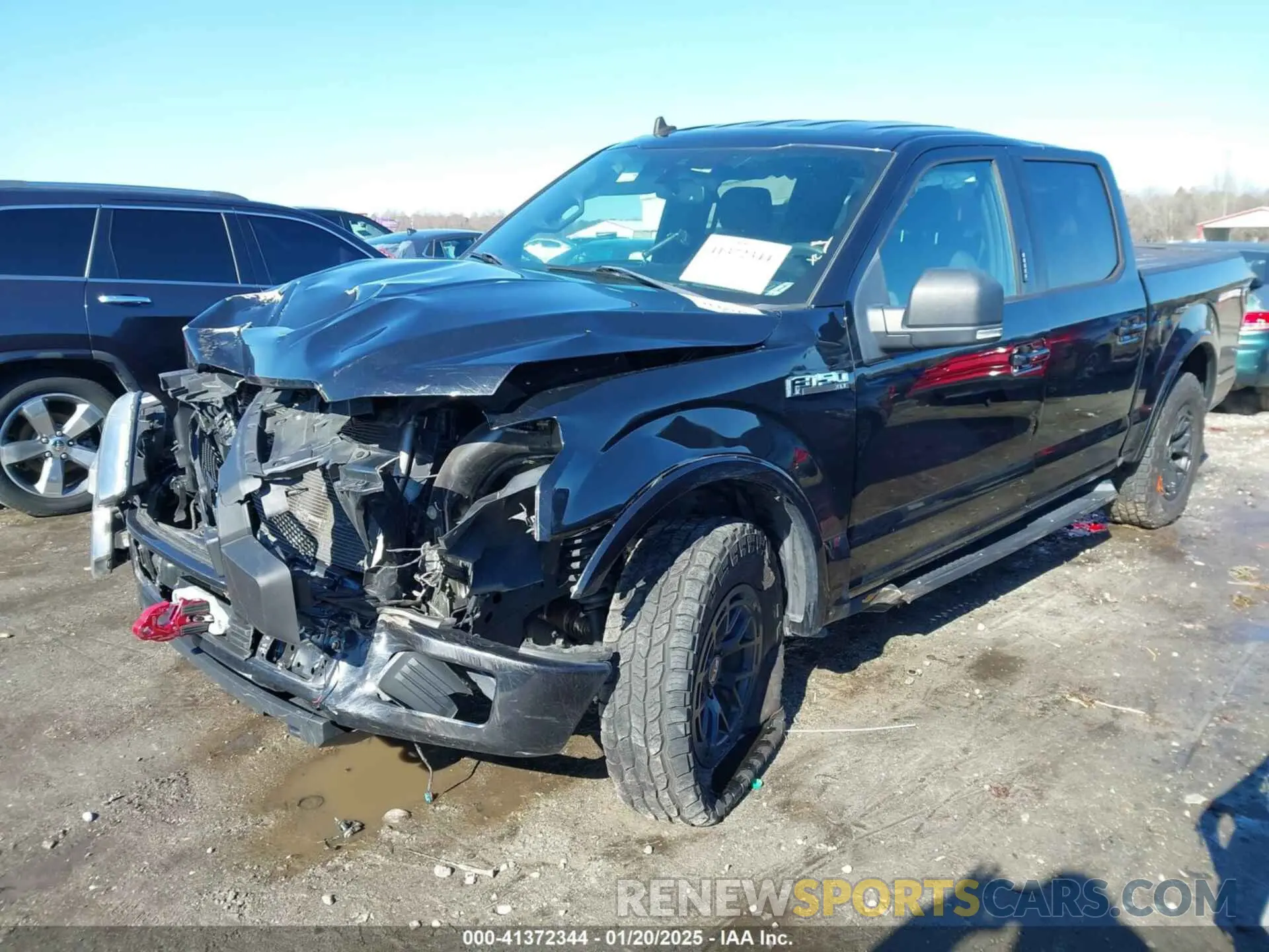 2 Photograph of a damaged car 1FTEW1E59LFA76476 FORD F-150 2020