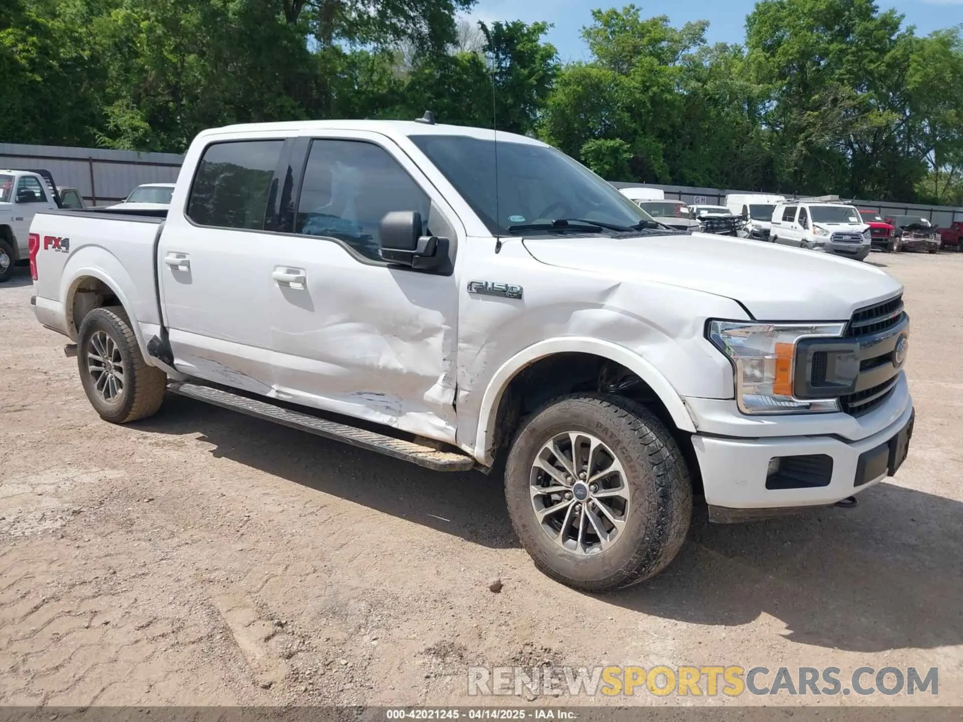 1 Photograph of a damaged car 1FTEW1E59LKE78957 FORD F-150 2020