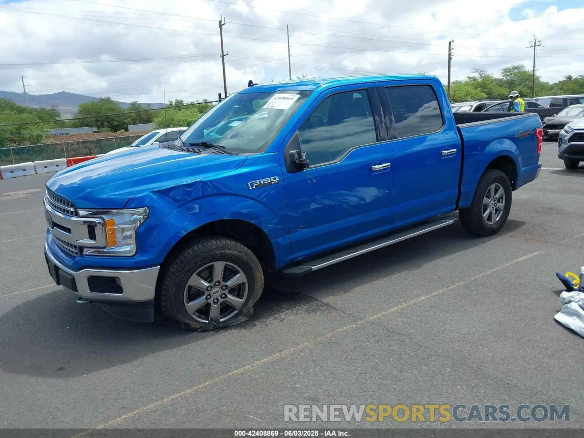 2 Photograph of a damaged car 1FTEW1E5XLFC72202 FORD F-150 2020