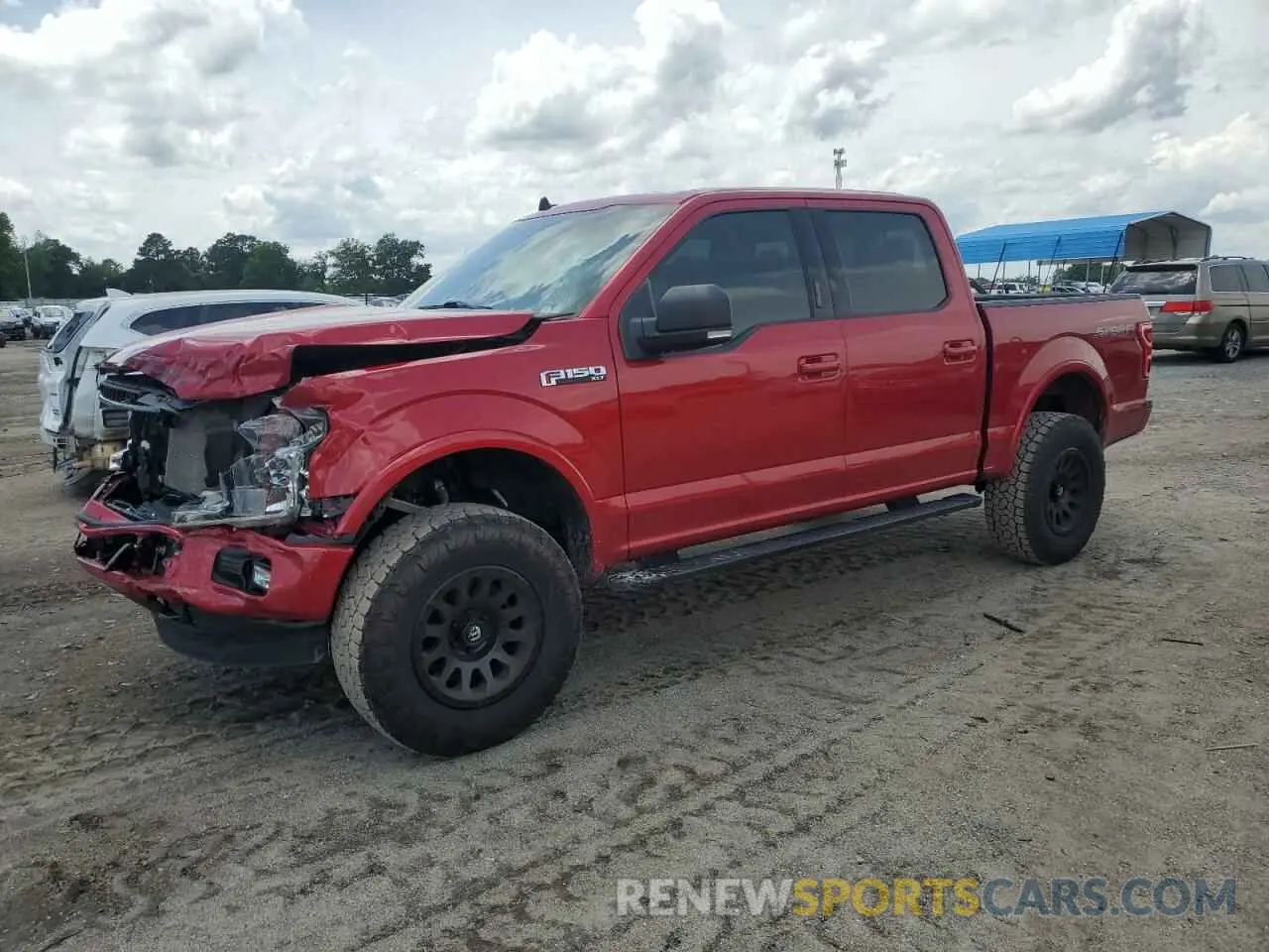 1 Photograph of a damaged car 1FTEW1EP0LFC30820 FORD F-150 2020