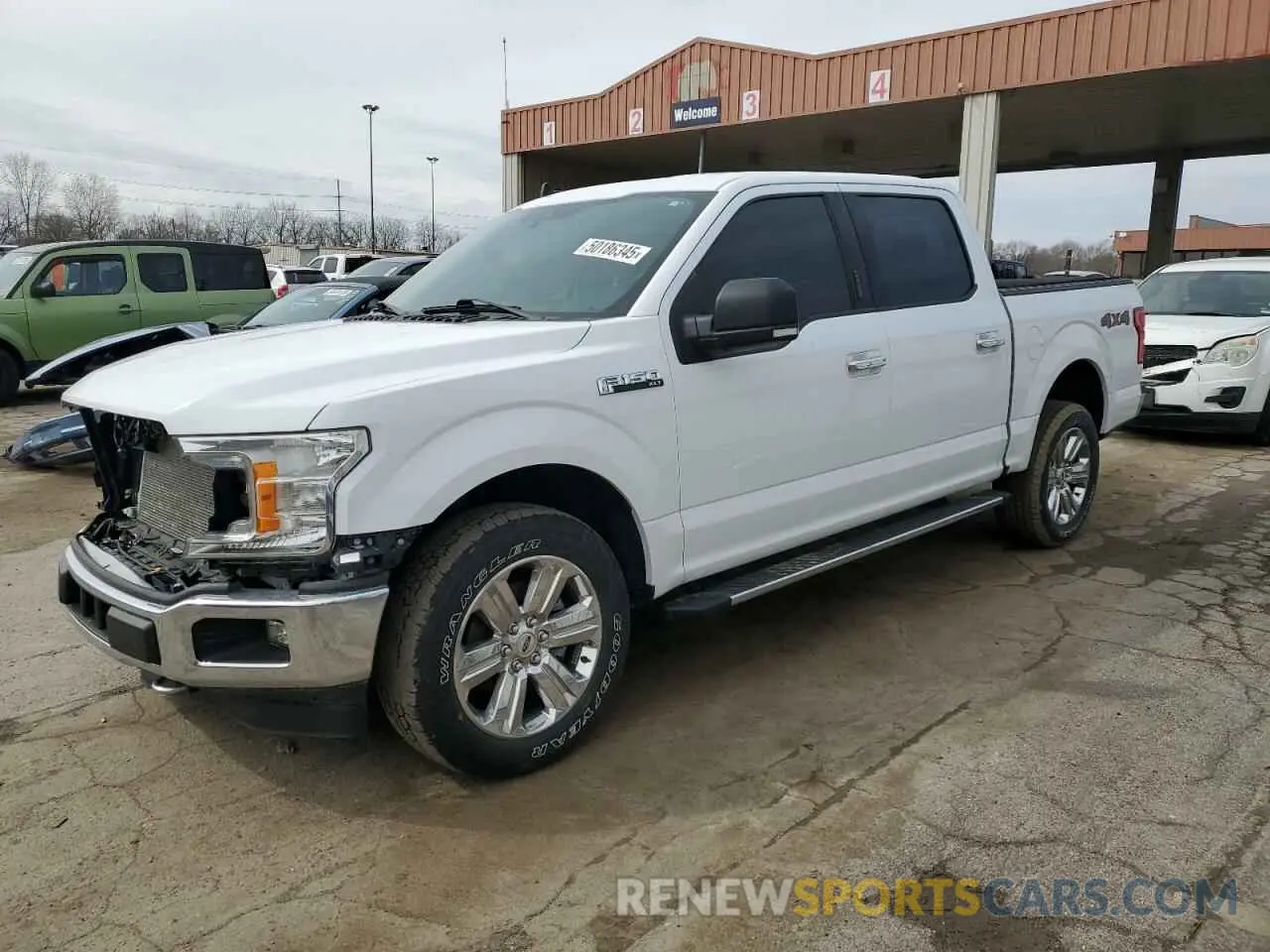 1 Photograph of a damaged car 1FTEW1EP1LKF36366 FORD F-150 2020
