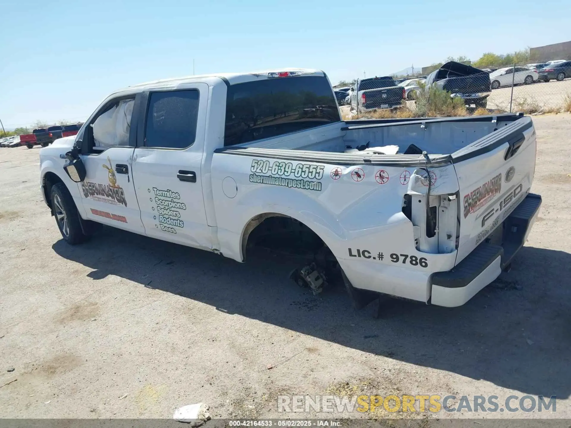 3 Photograph of a damaged car 1FTEW1EP9LKE79673 FORD F-150 2020