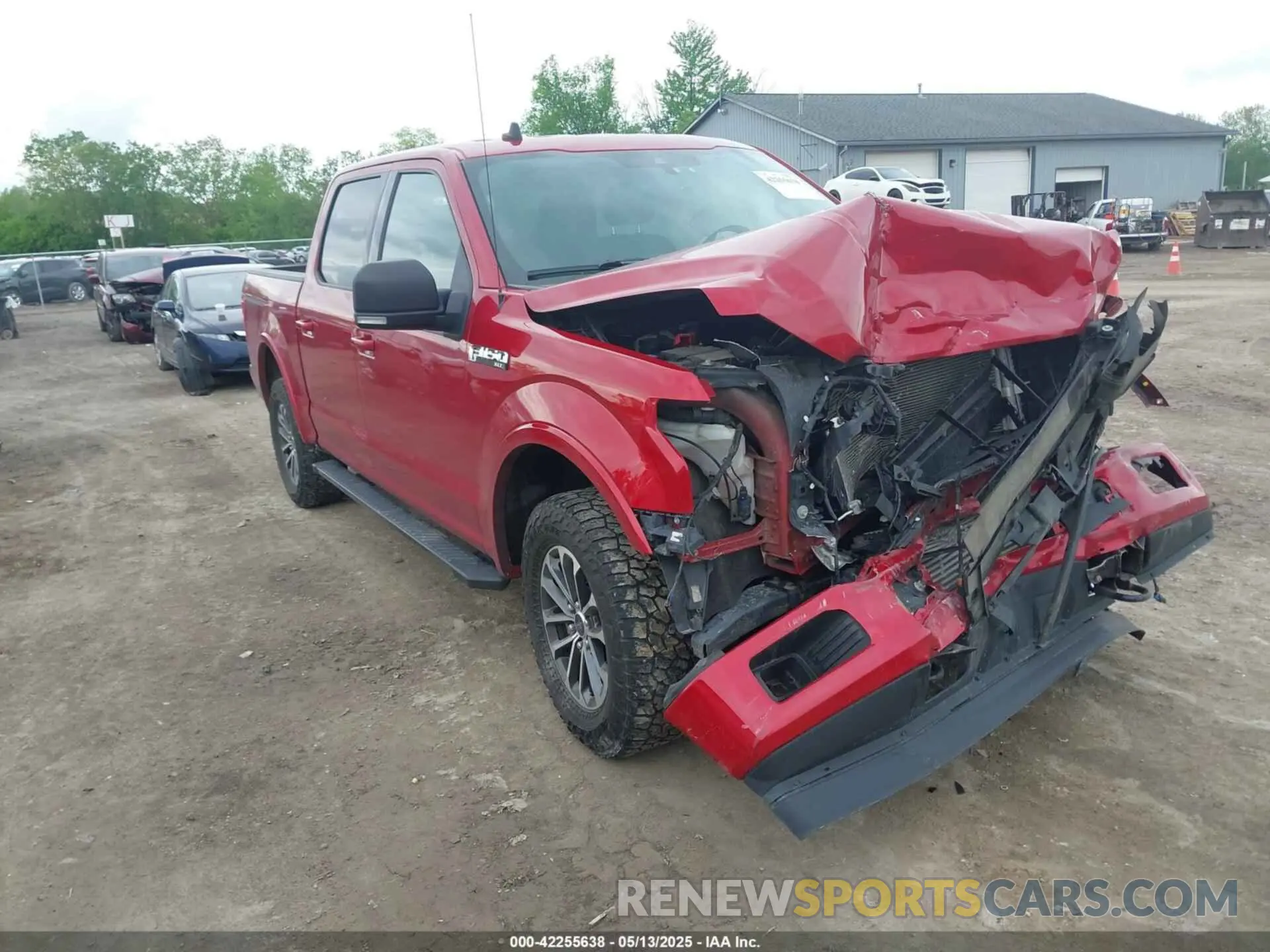 1 Photograph of a damaged car 1FTEW1EPXLFB52739 FORD F-150 2020