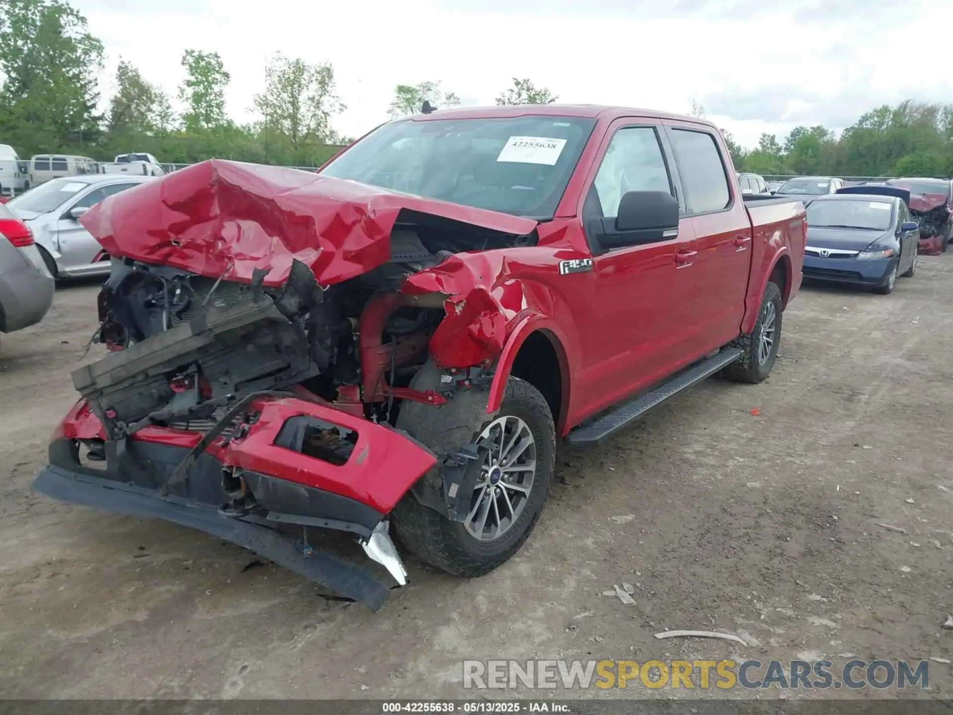 2 Photograph of a damaged car 1FTEW1EPXLFB52739 FORD F-150 2020
