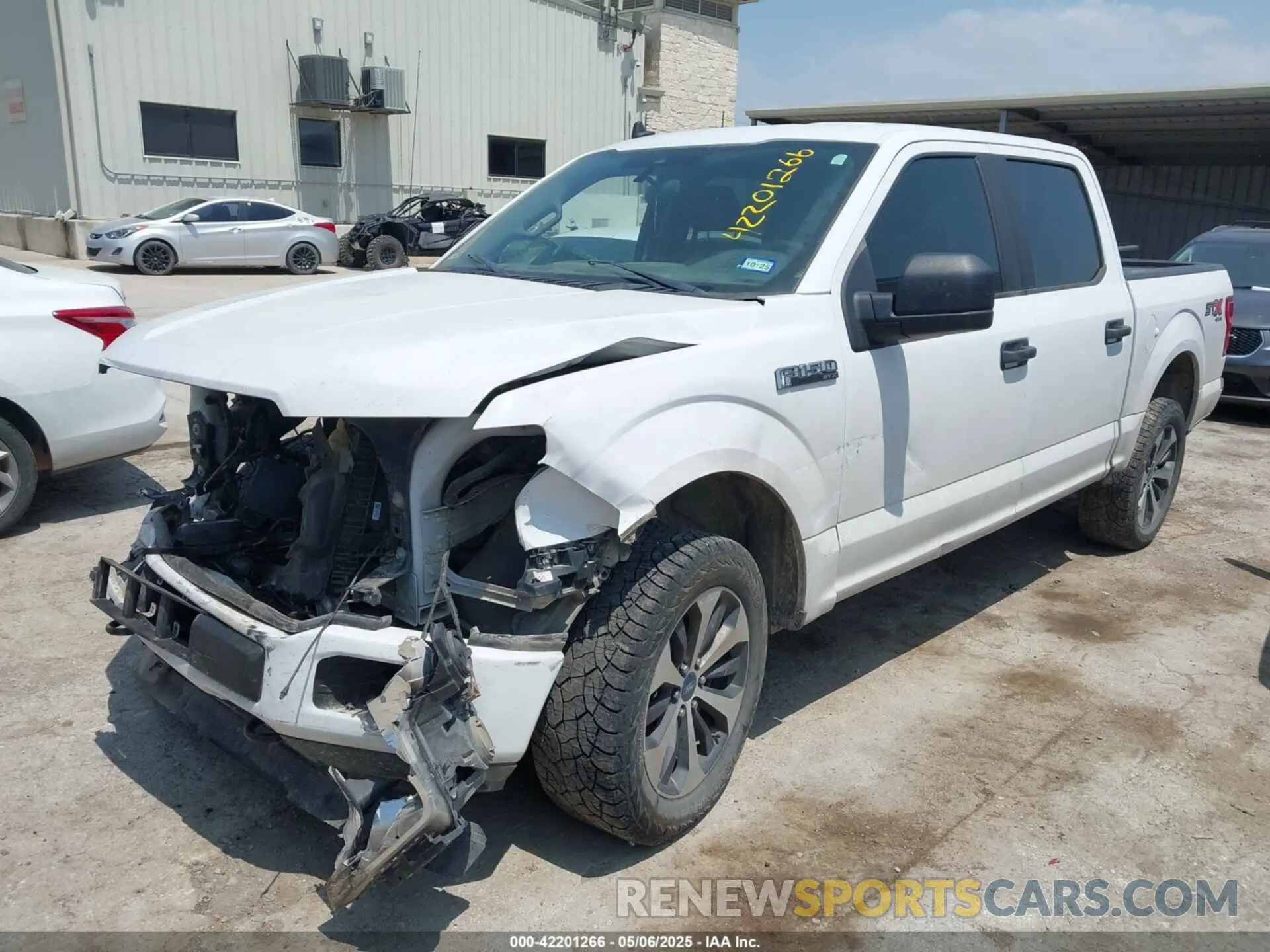 2 Photograph of a damaged car 1FTEW1EPXLKD73295 FORD F-150 2020