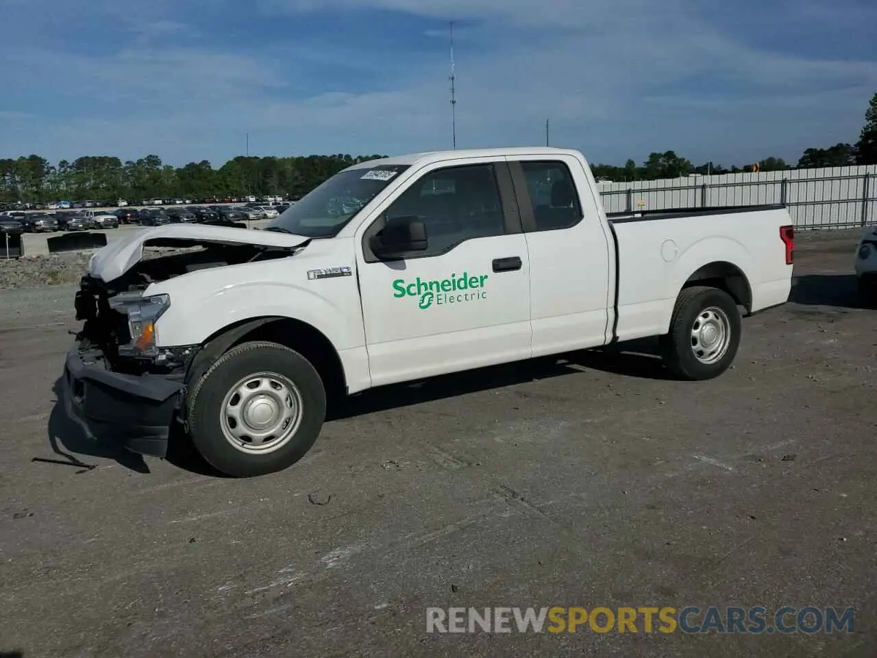 1 Photograph of a damaged car 1FTEX1CB6LKE45257 FORD F-150 2020