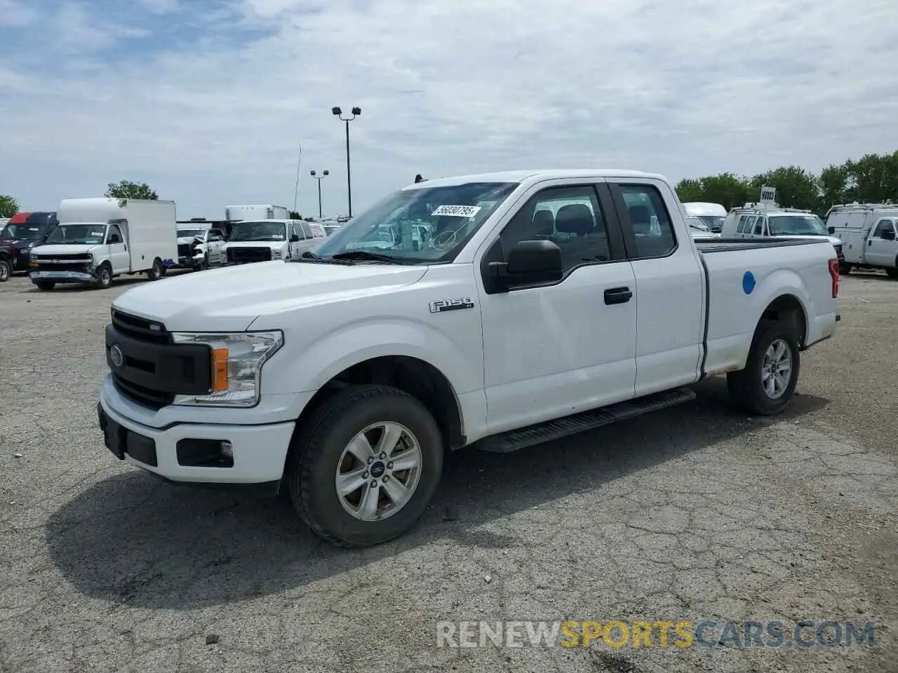 1 Photograph of a damaged car 1FTEX1CB8LFB69379 FORD F-150 2020