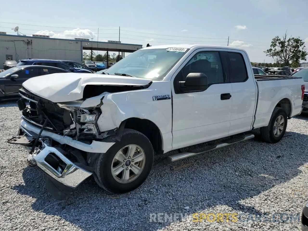 1 Photograph of a damaged car 1FTEX1CB8LKF56893 FORD F-150 2020