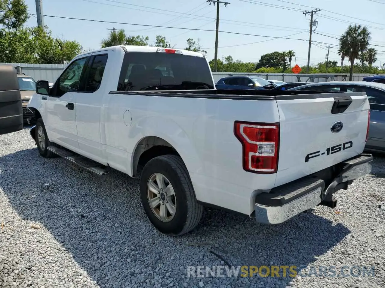 2 Photograph of a damaged car 1FTEX1CB8LKF56893 FORD F-150 2020