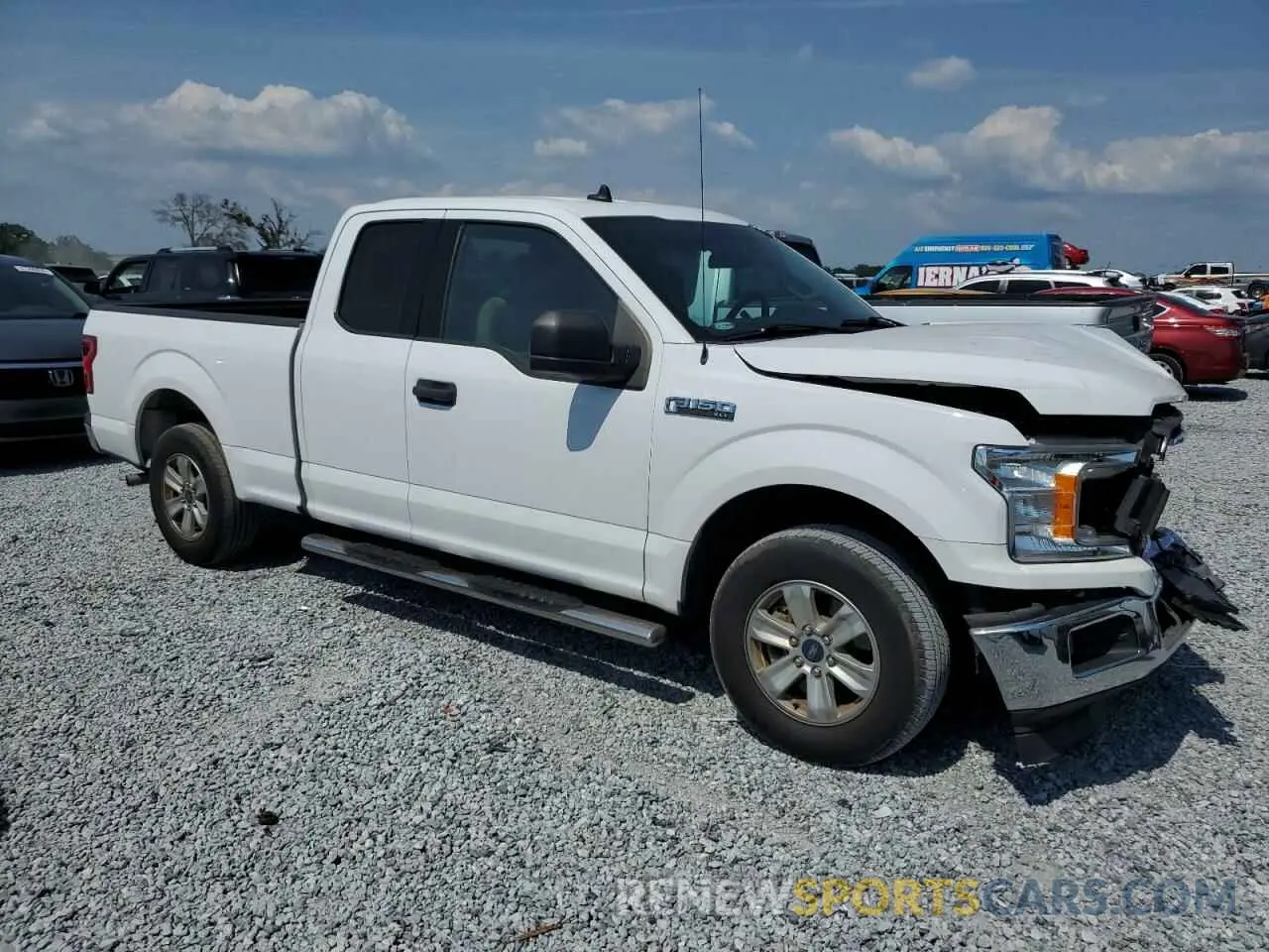 4 Photograph of a damaged car 1FTEX1CB8LKF56893 FORD F-150 2020
