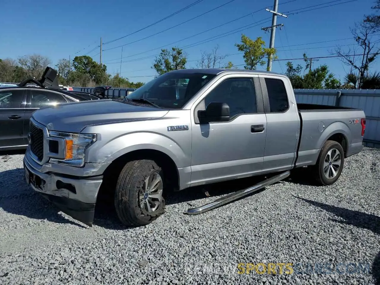 1 Photograph of a damaged car 1FTEX1CP3LKE91219 FORD F-150 2020