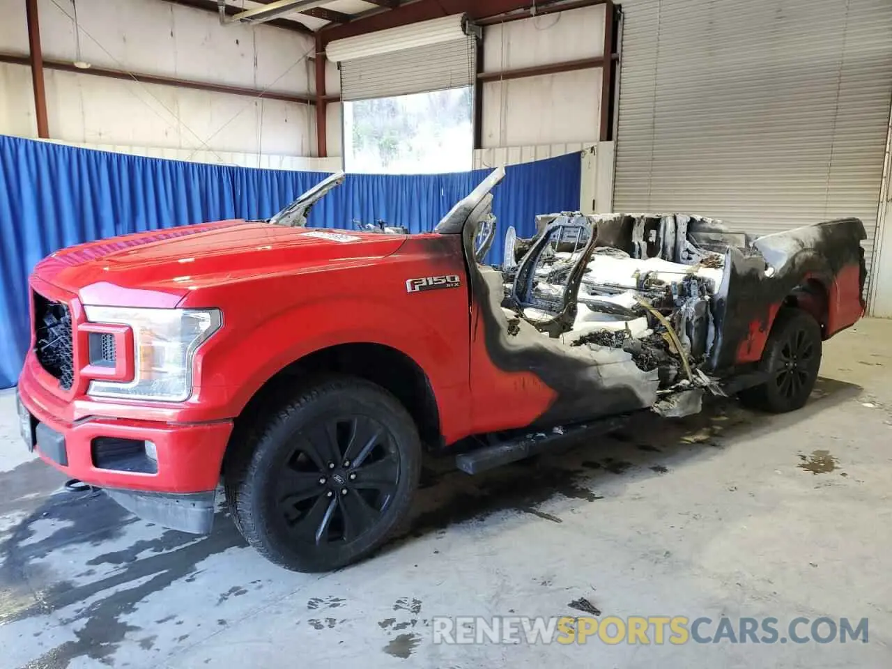 1 Photograph of a damaged car 1FTEX1EP2LFB86025 FORD F-150 2020
