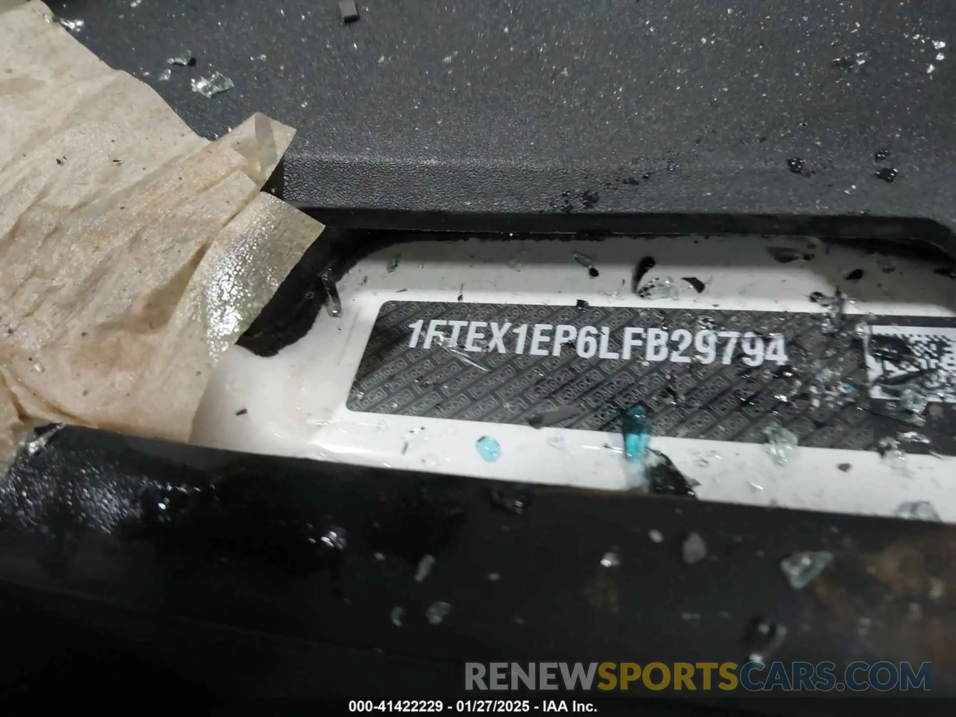 9 Photograph of a damaged car 1FTEX1EP6LFB29794 FORD F-150 2020