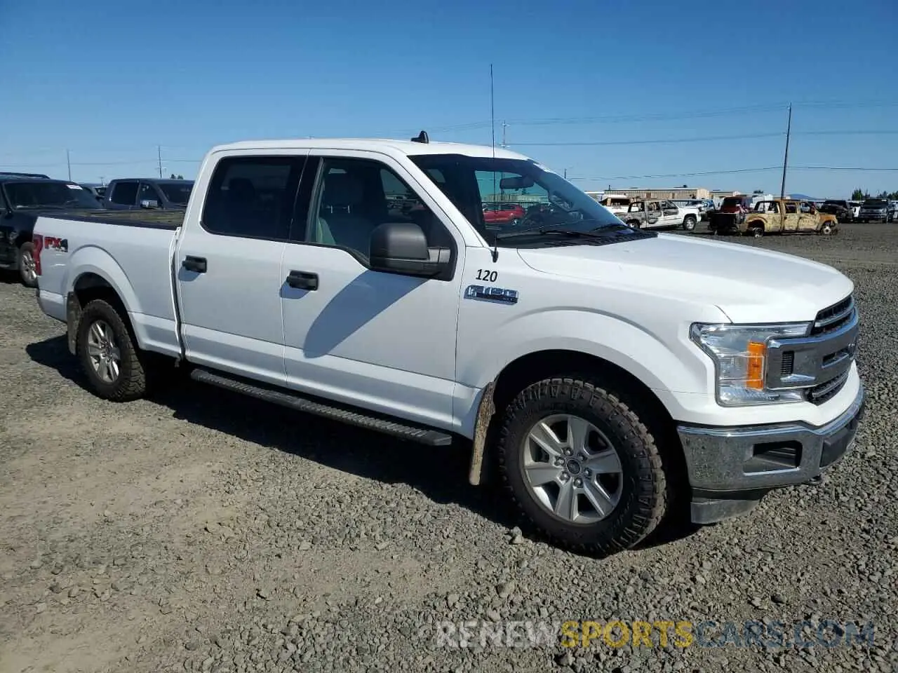 4 Photograph of a damaged car 1FTFW1E41LKD20849 FORD F-150 2020