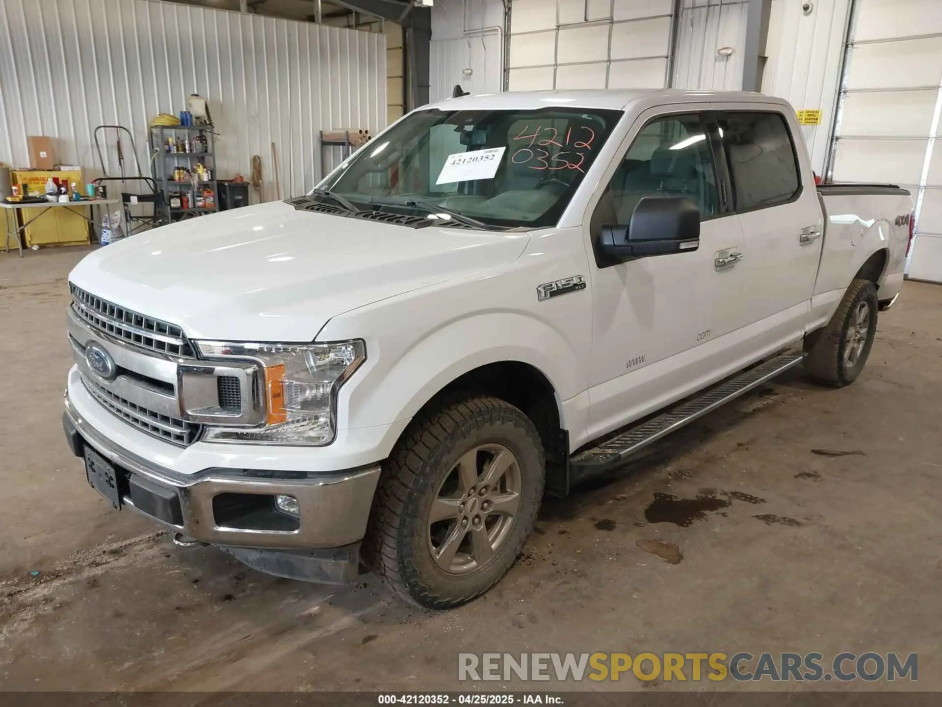 2 Photograph of a damaged car 1FTFW1E46LKE38752 FORD F-150 2020