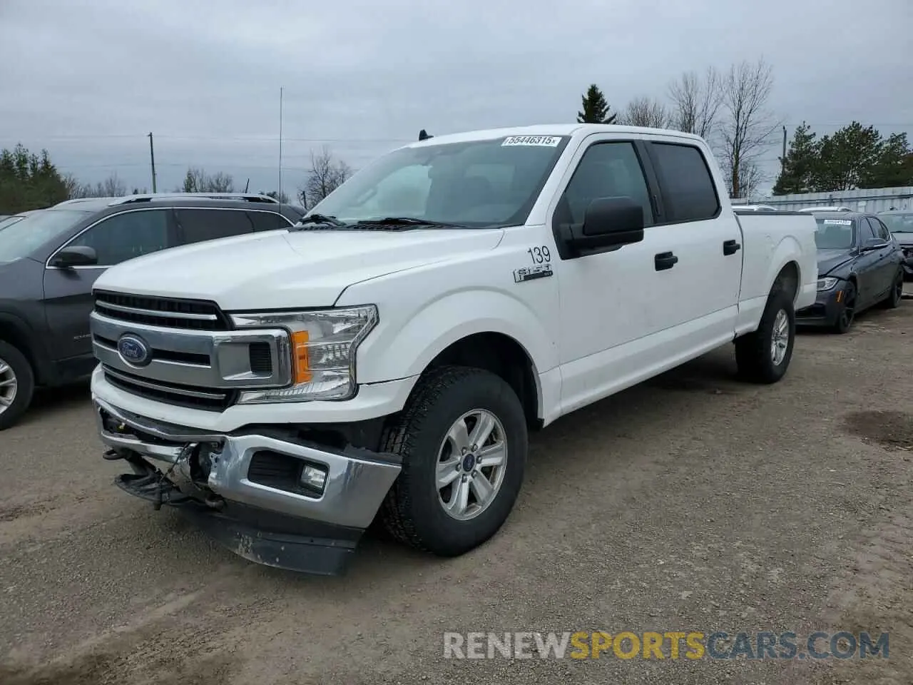 1 Photograph of a damaged car 1FTFW1E47LKD20399 FORD F-150 2020
