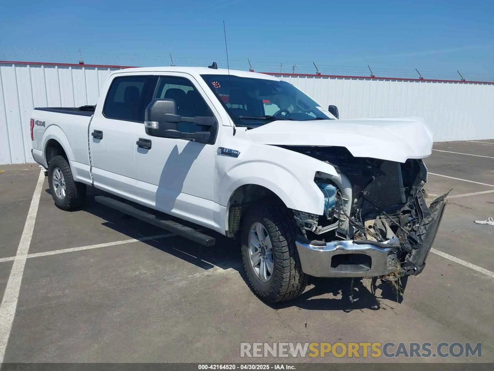1 Photograph of a damaged car 1FTFW1E48LKD68610 FORD F-150 2020