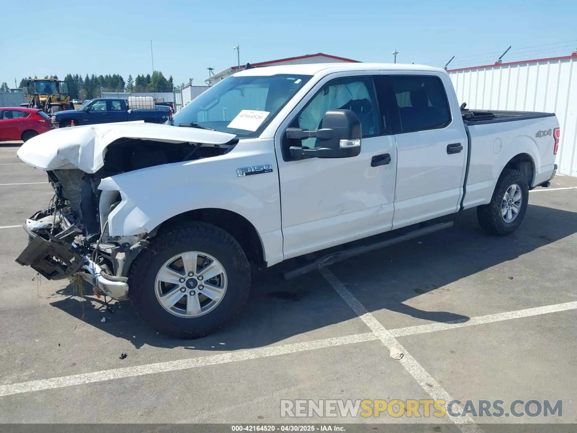 2 Photograph of a damaged car 1FTFW1E48LKD68610 FORD F-150 2020