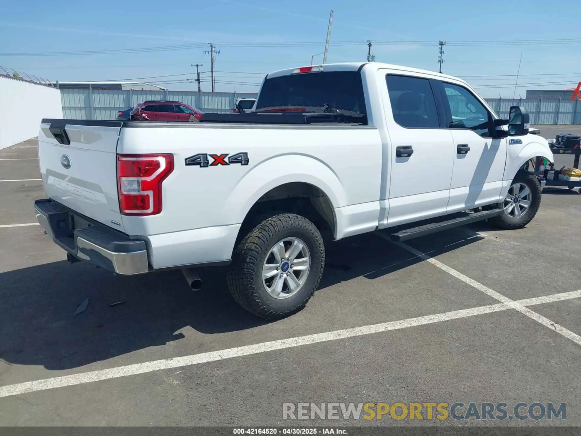 4 Photograph of a damaged car 1FTFW1E48LKD68610 FORD F-150 2020