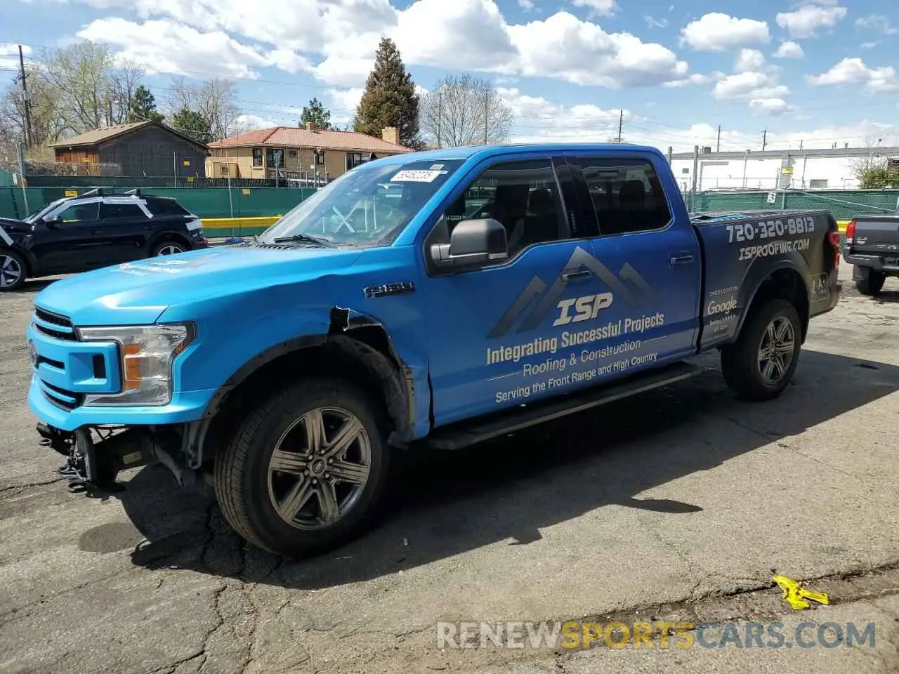 1 Photograph of a damaged car 1FTFW1E57LKE76497 FORD F-150 2020