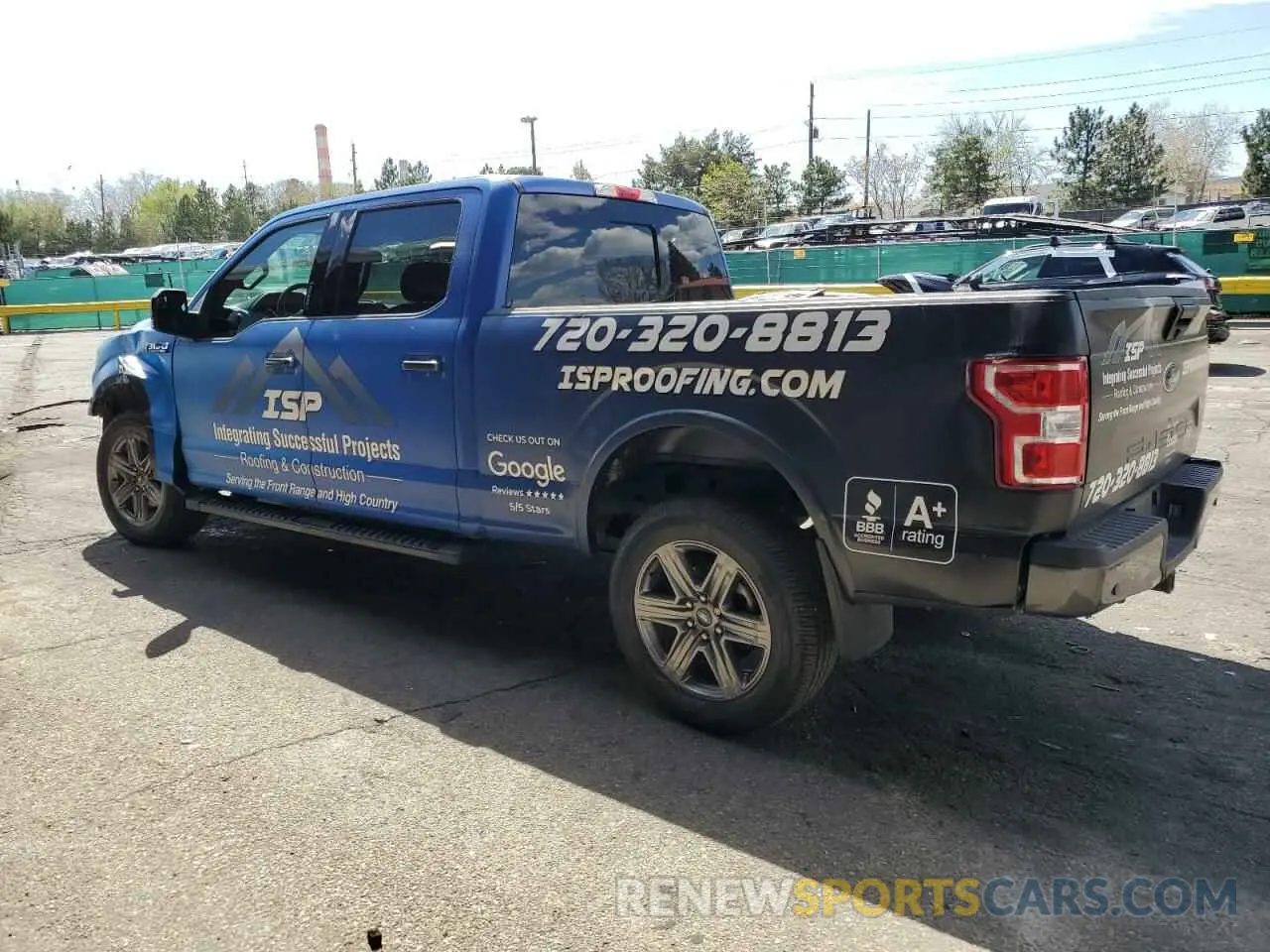 2 Photograph of a damaged car 1FTFW1E57LKE76497 FORD F-150 2020