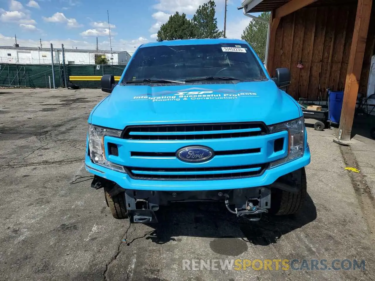 5 Photograph of a damaged car 1FTFW1E57LKE76497 FORD F-150 2020