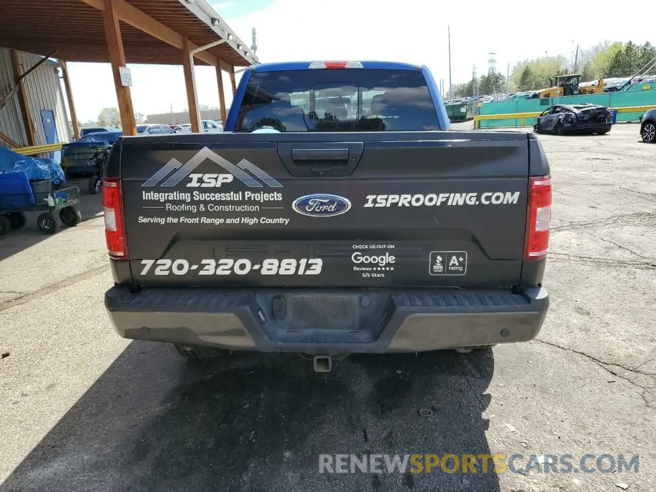6 Photograph of a damaged car 1FTFW1E57LKE76497 FORD F-150 2020