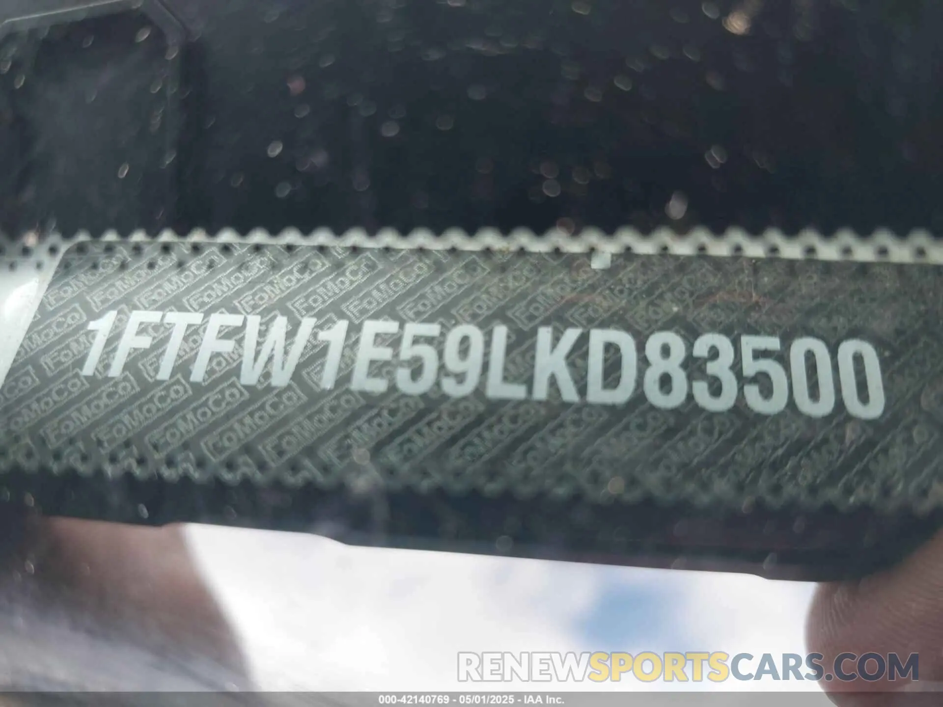 9 Photograph of a damaged car 1FTFW1E59LKD83500 FORD F-150 2020