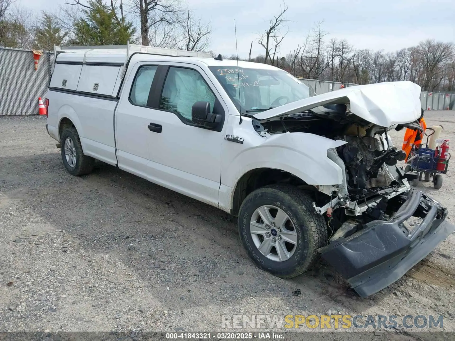 1 Photograph of a damaged car 1FTFX1C52LKE23125 FORD F-150 2020