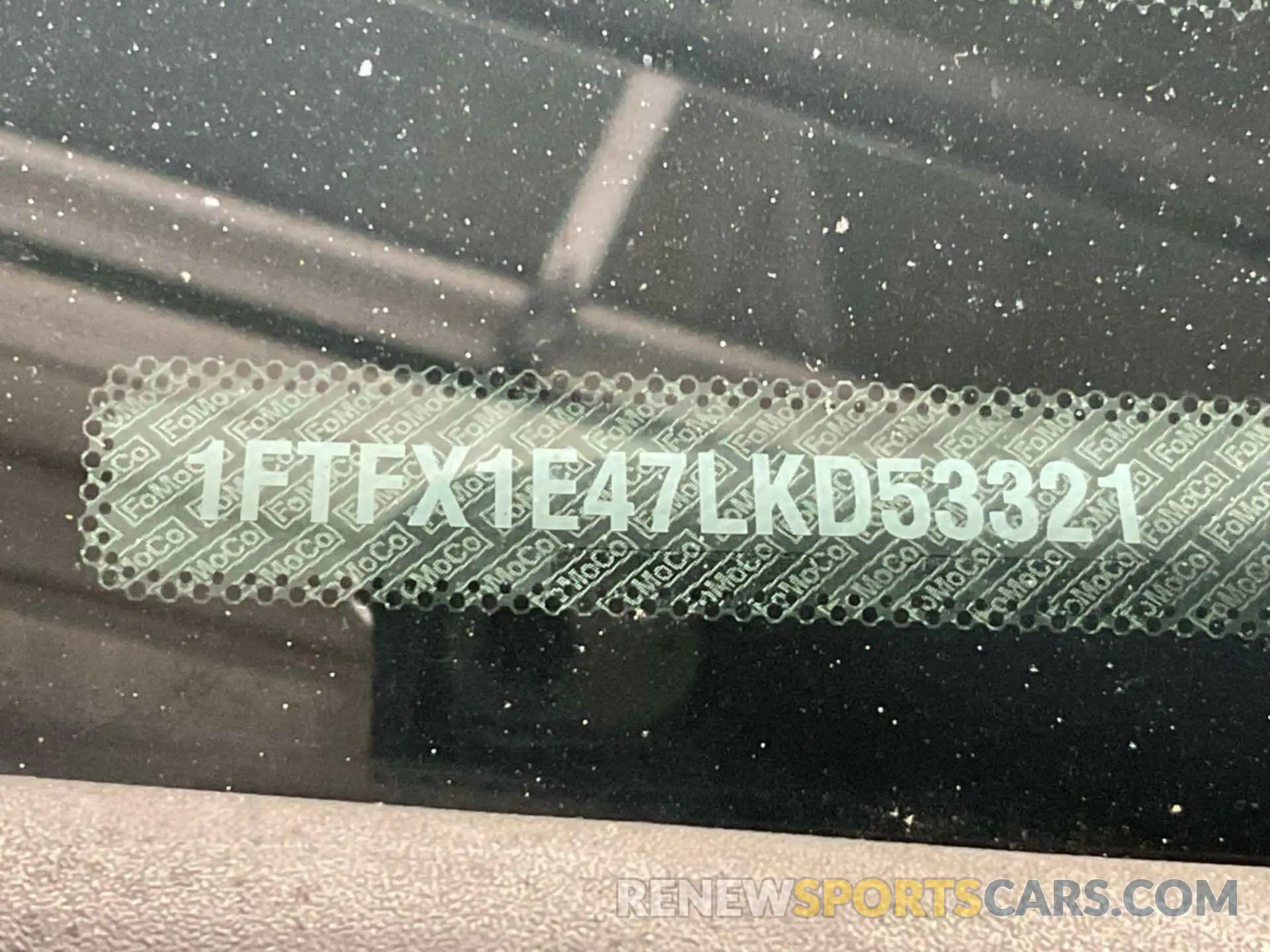 14 Photograph of a damaged car 1FTFX1E47LKD53321 FORD F-150 2020
