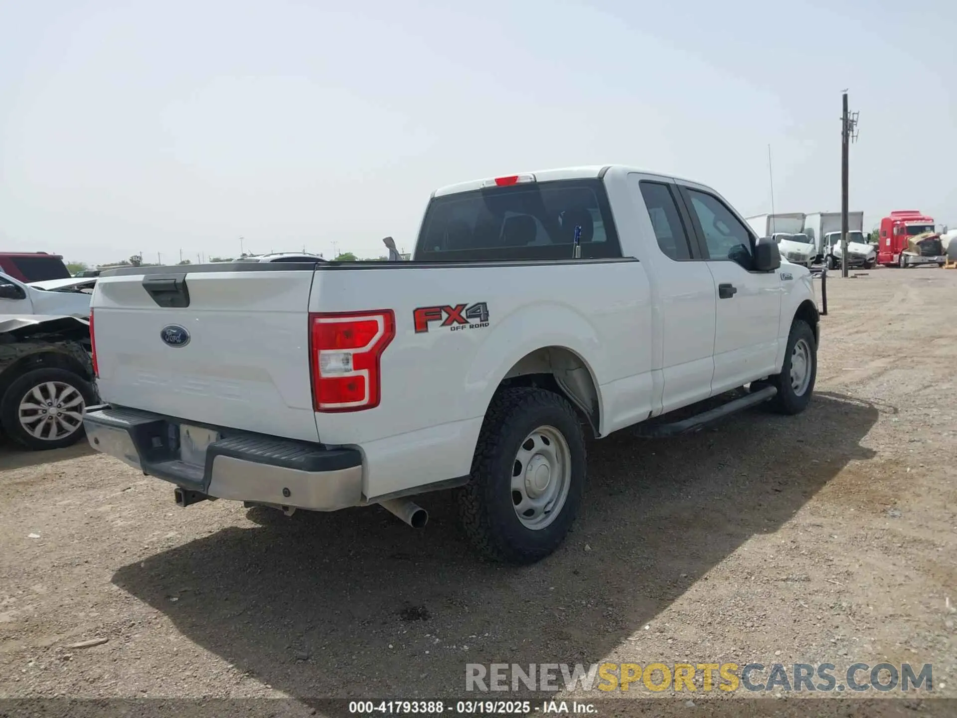 4 Photograph of a damaged car 1FTFX1E51LFA29248 FORD F-150 2020