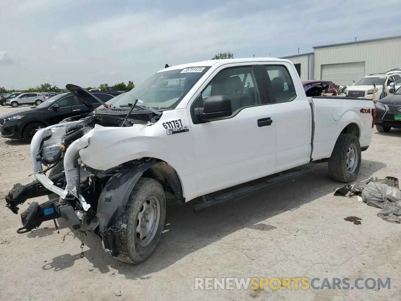 1 Photograph of a damaged car 1FTFX1E53LKE43509 FORD F-150 2020