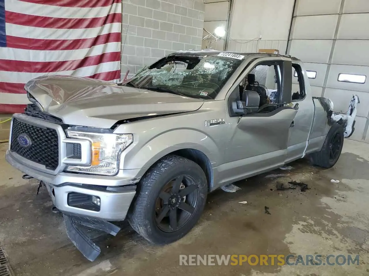 1 Photograph of a damaged car 1FTFX1E57LKF45525 FORD F-150 2020