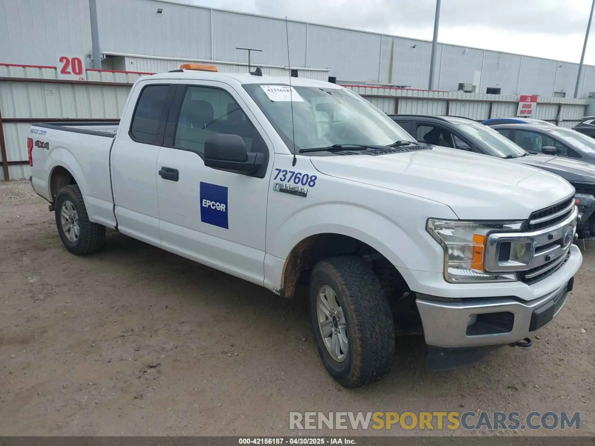 1 Photograph of a damaged car 1FTFX1E5XLFA38515 FORD F-150 2020