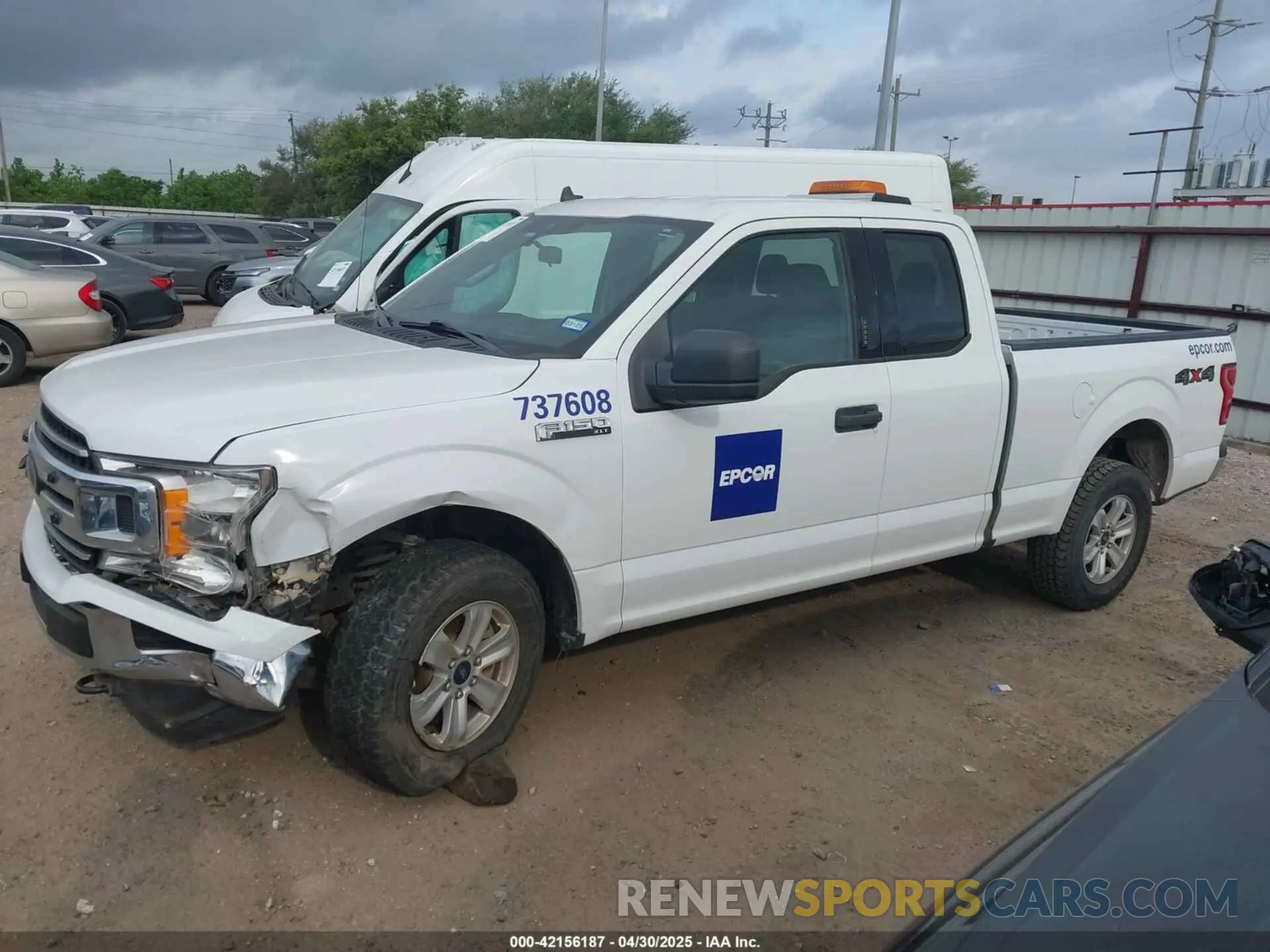 2 Photograph of a damaged car 1FTFX1E5XLFA38515 FORD F-150 2020