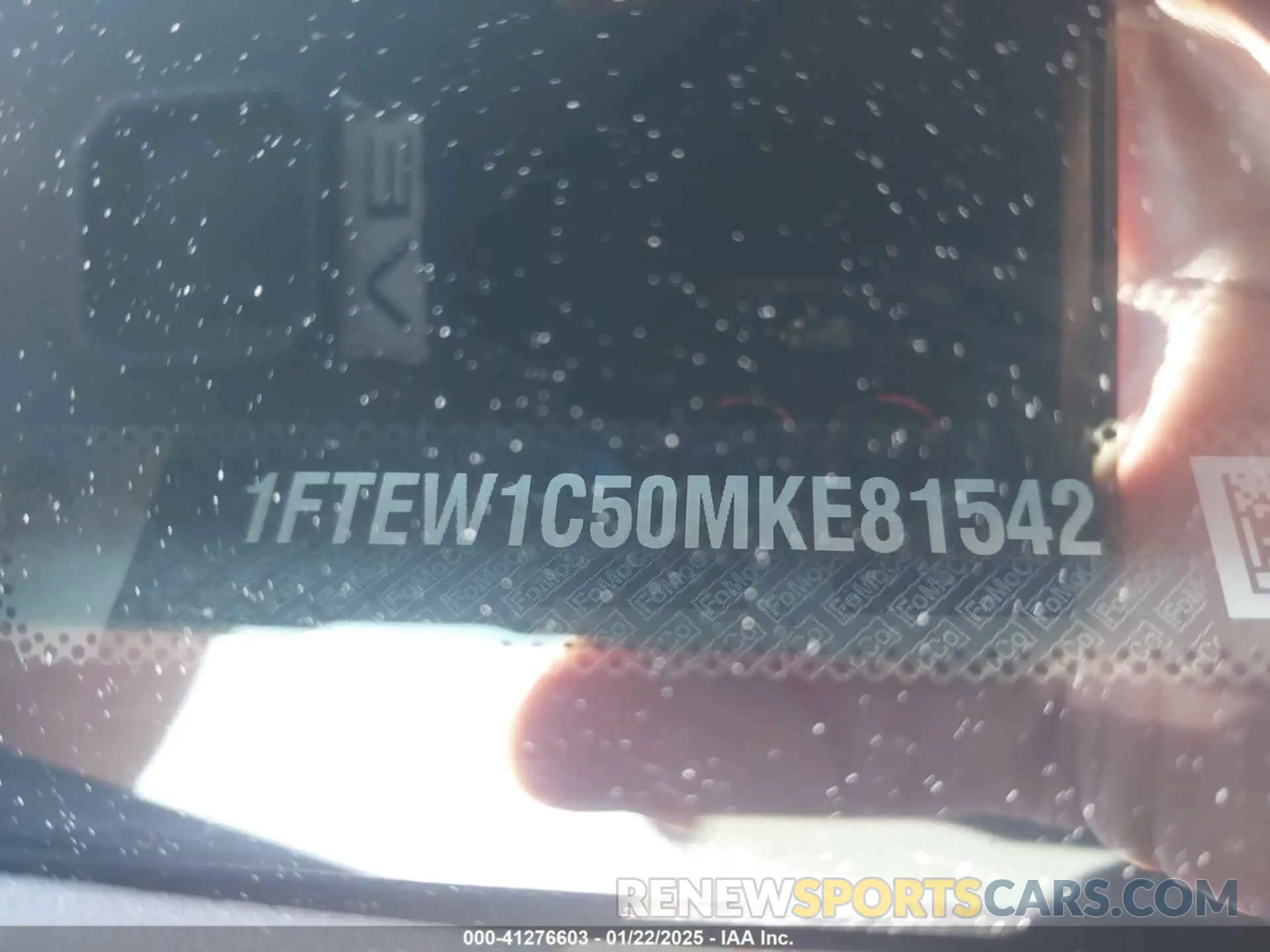 9 Photograph of a damaged car 1FTEW1C50MKE81542 FORD F-150 2021