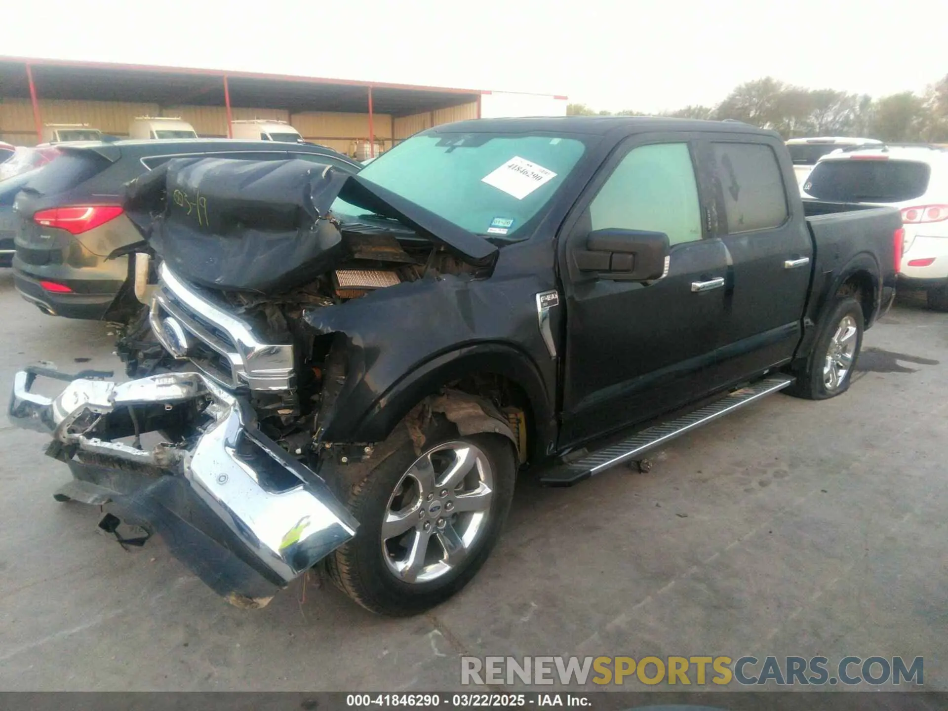 2 Photograph of a damaged car 1FTEW1C51MFC47404 FORD F-150 2021